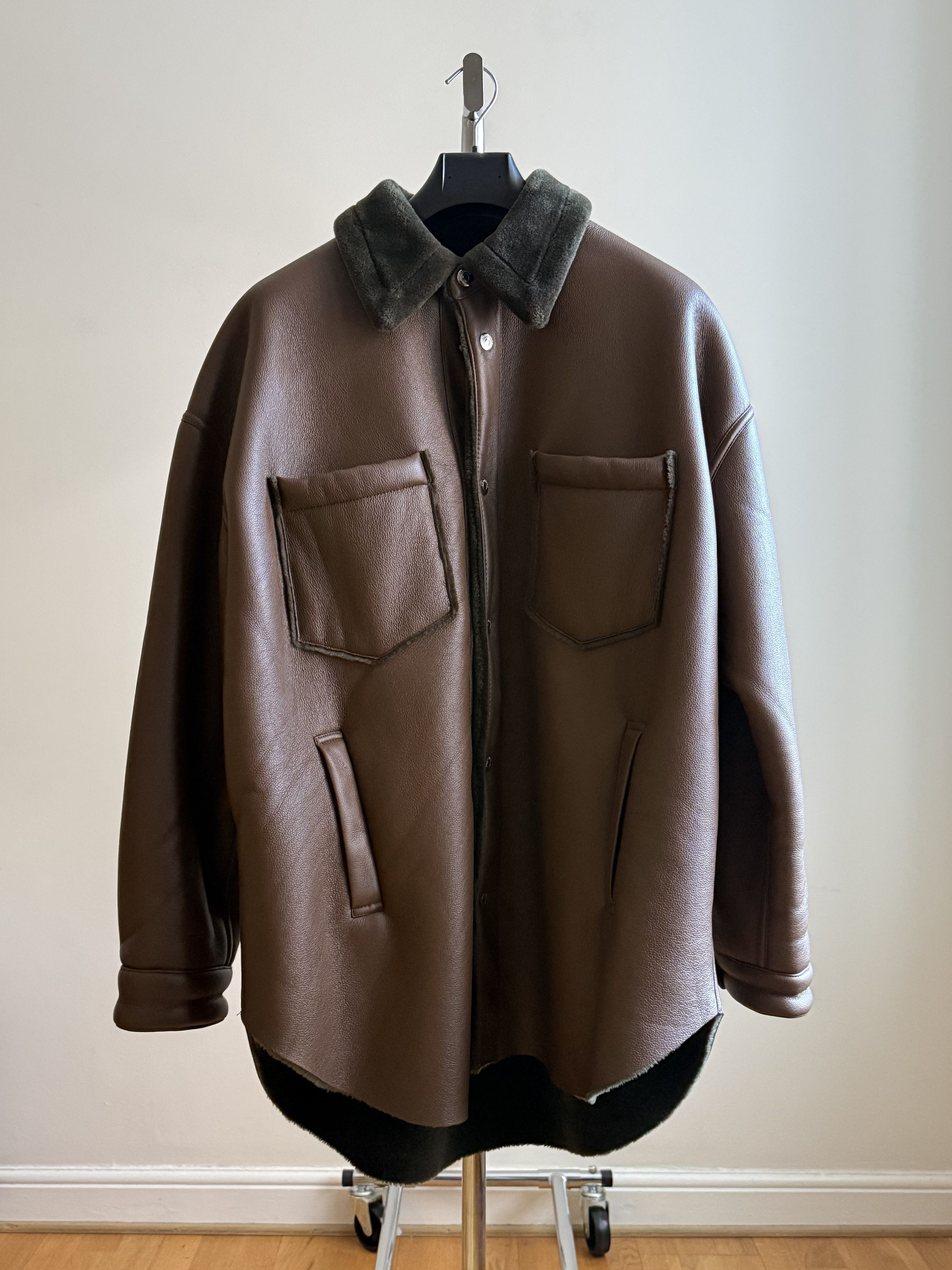 Nanushka Martin faux-leather jacket Size US L / EU 52-54 / 3 - 1 Thumbnail