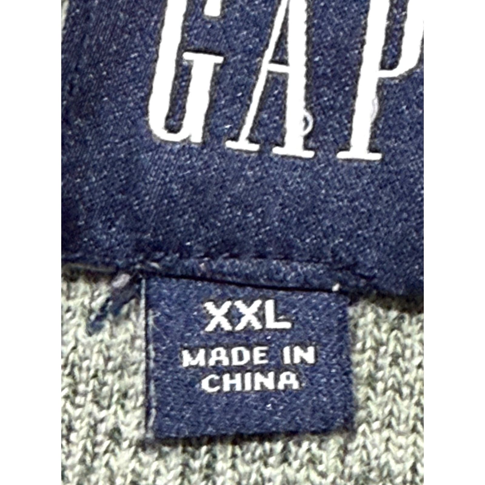 Gap Gap Mens Sweater Henley Long Sleeve Size 2XL Green Cotton Blend Size US XXL / EU 58 / 5 - 6 Thumbnail