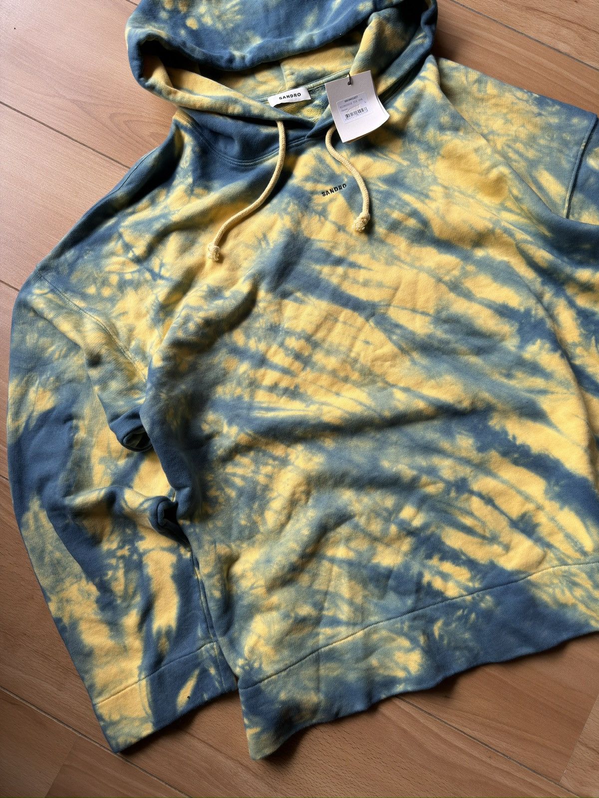 Sandro SANDRO TIE DIE new hoodie Size US M / EU 48-50 / 2 - 4 Thumbnail