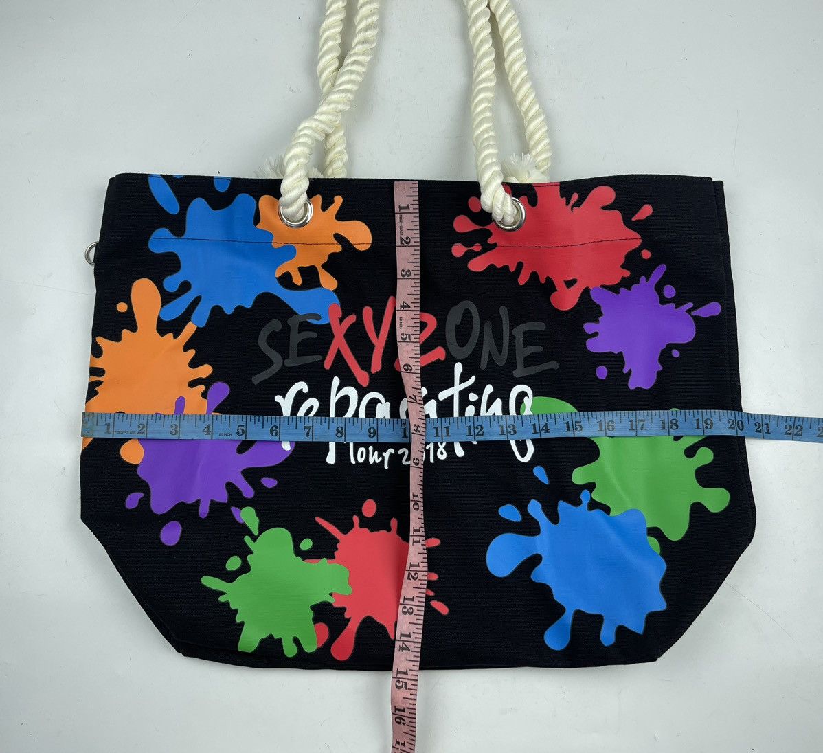 Japanese Brand sexyzone repainting tour tote bag tc25 Size ONE SIZE - 3 Thumbnail
