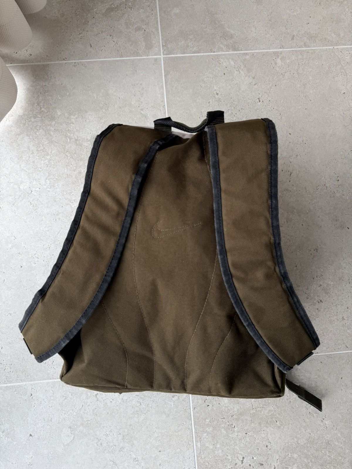 Nike Vintage 90s Nike Backpack Swoosh Y2K Size ONE SIZE - 2 Thumbnail