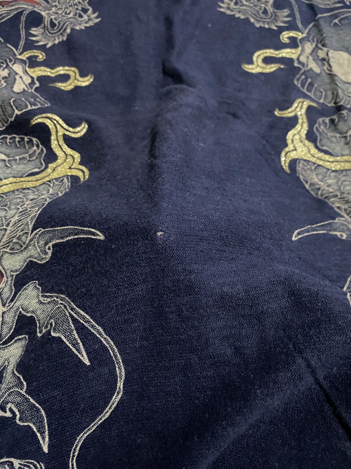 Japanese Brand STRANGE HEAVEN FADED SKULL SHORT TEE Size US M / EU 48-50 / 2 - 8 Thumbnail