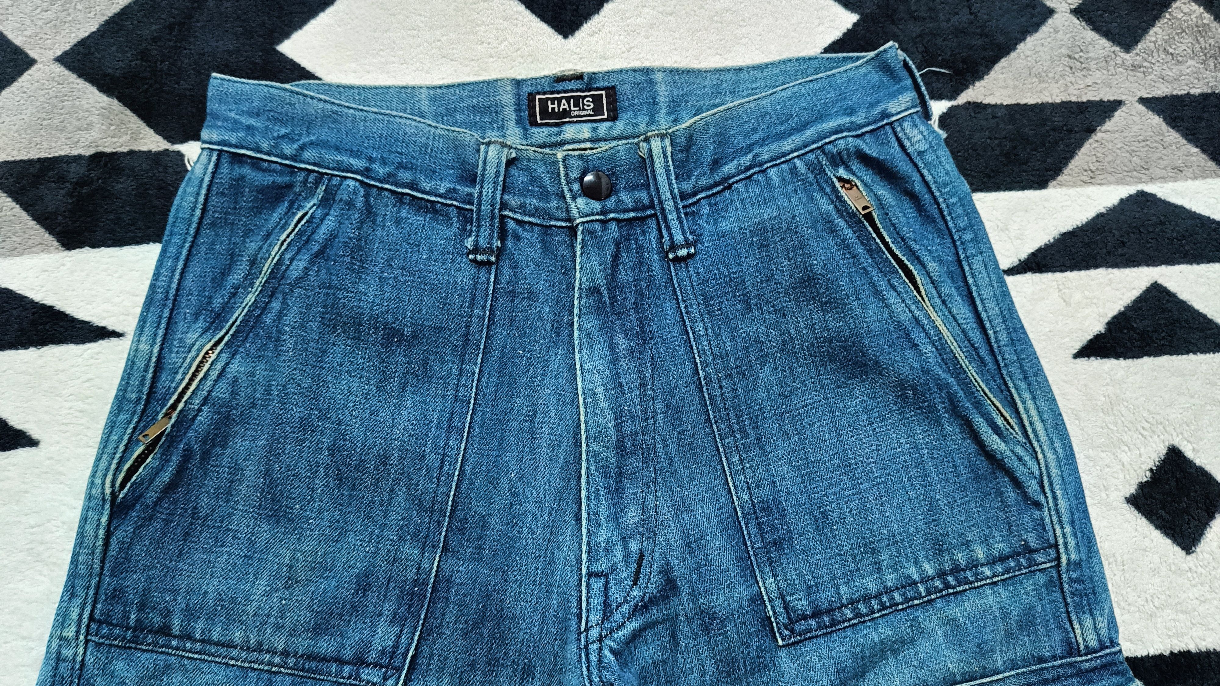 Japanese Brand 🔥🔥 Rare Japanese Brand Halis Denim Jeans Size 30" / US 8 / IT 44 - 3 Thumbnail
