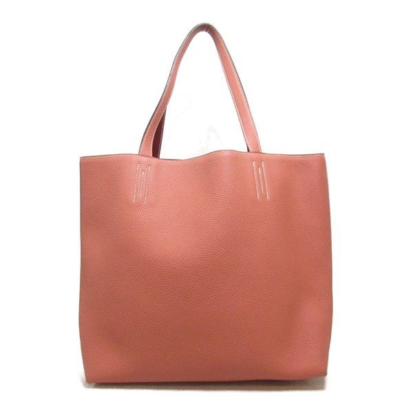 image of Hermes Clemence Double Sens 36 in Pink, Women's