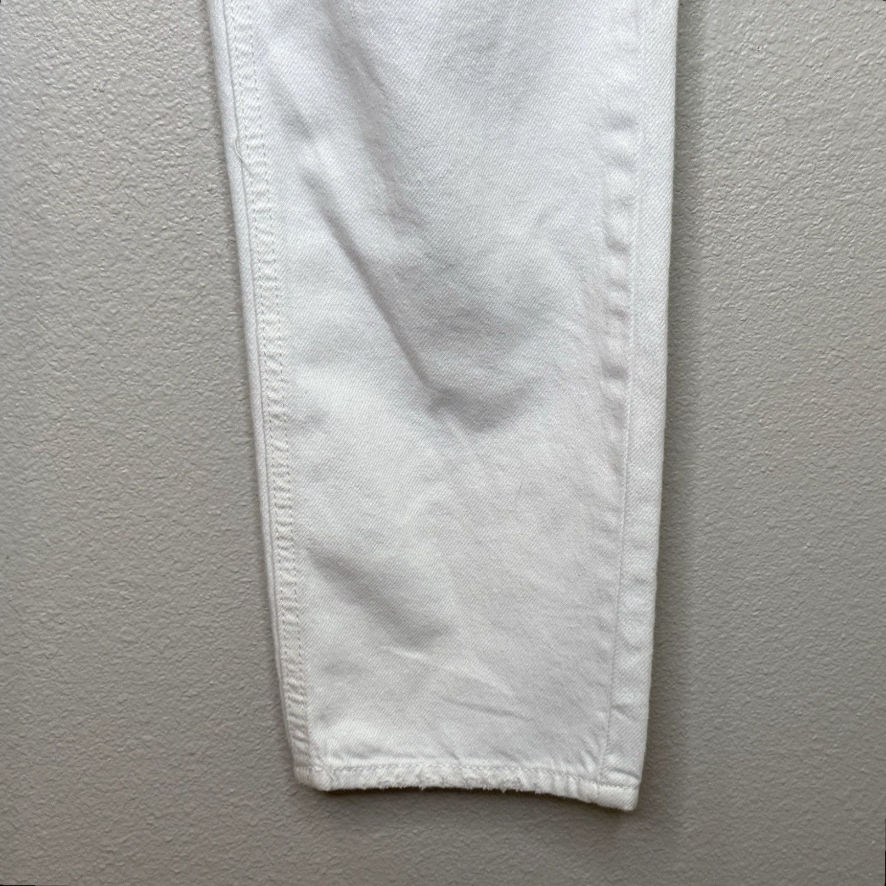 Vintage Hidden Bailey High Rise Boyfriend Jeans Womens 26 White Distressed Cotton New Size 26" / US 2 / IT 38 - 4 Thumbnail