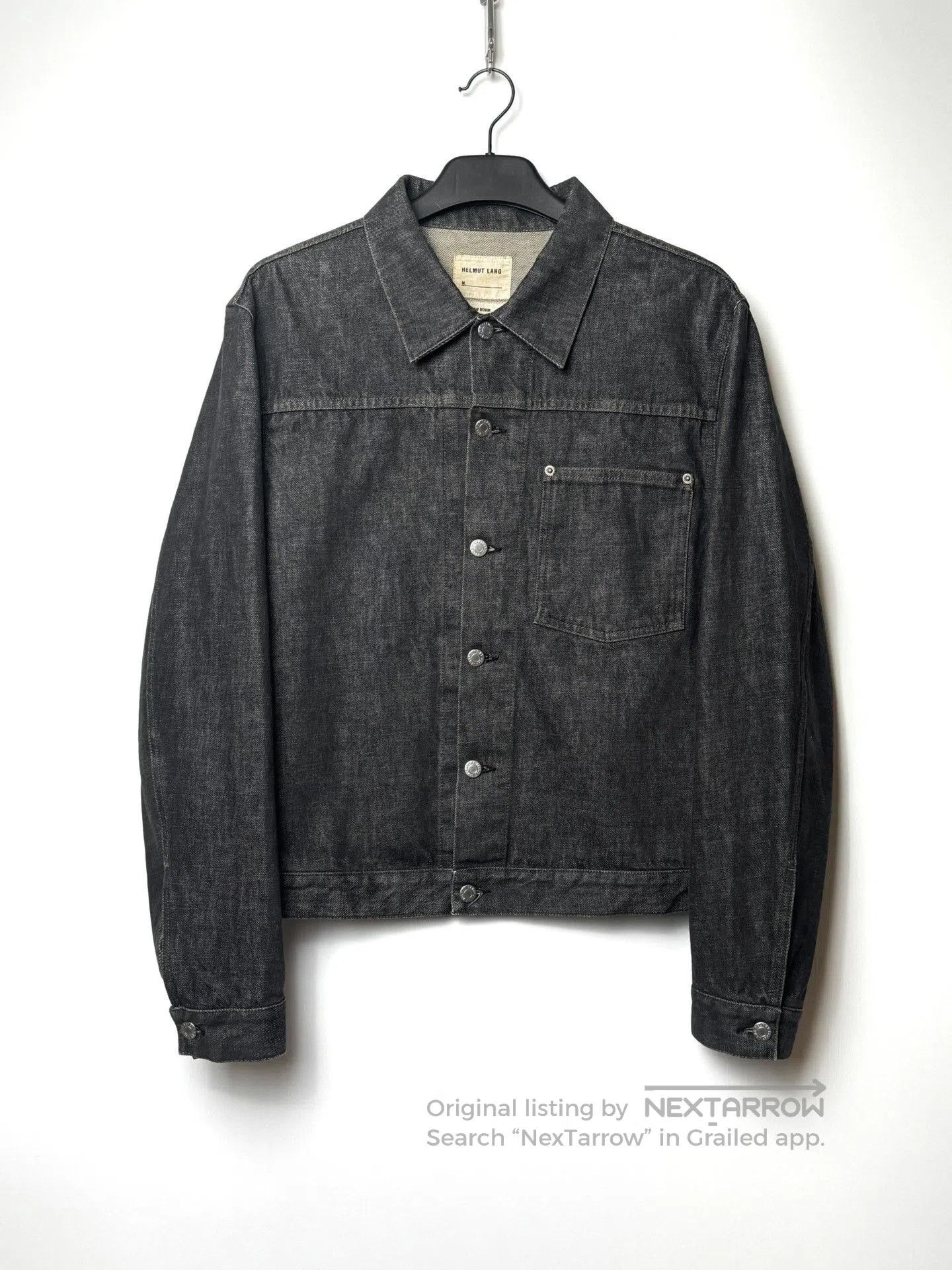 Helmut Lang Helmut Lang 2000 Single Pocket Denim Jacket. Size US L / EU 52-54 / 3 - 1 Thumbnail