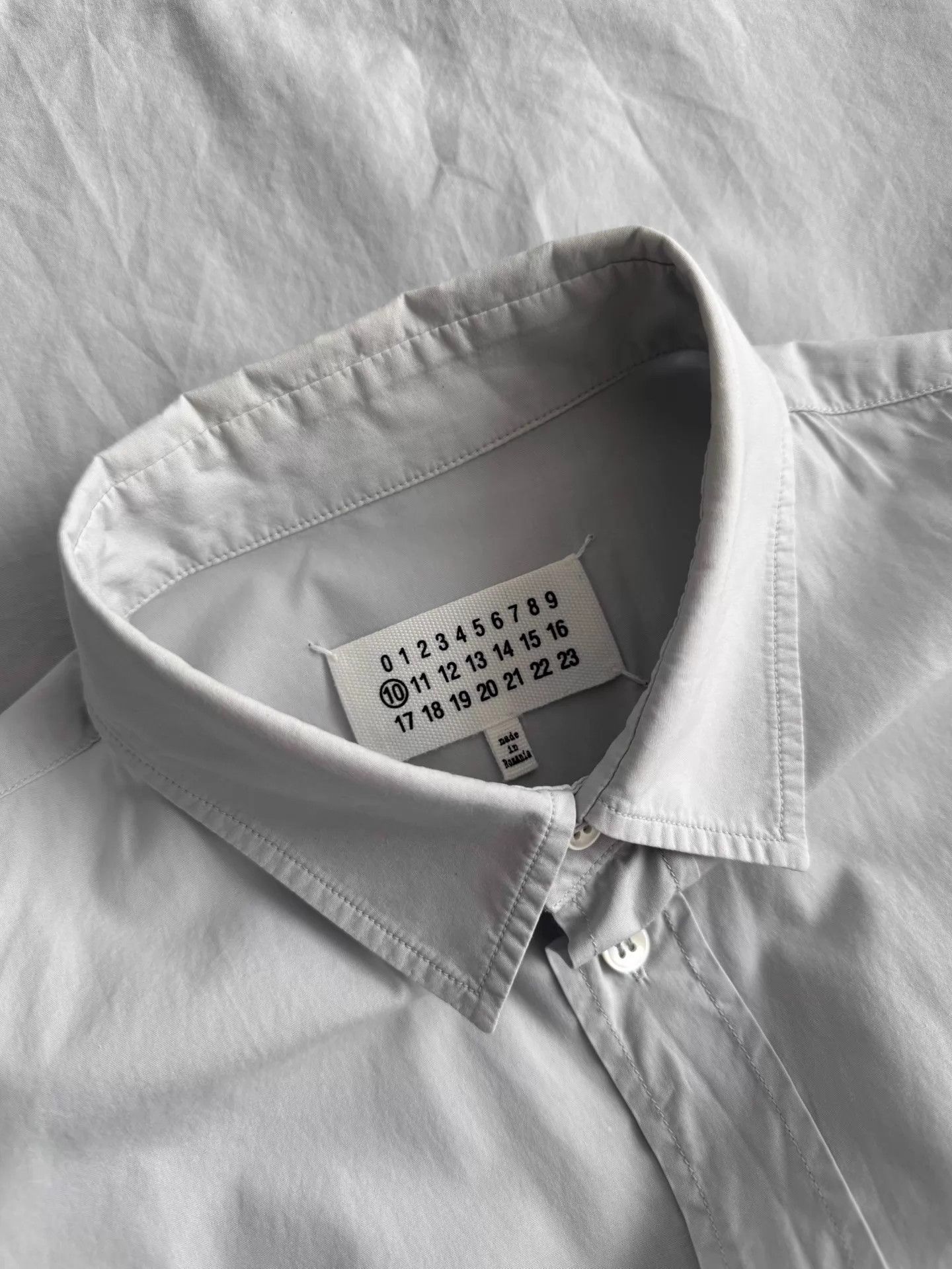 Other MMM S/S15 Charcoal Gray Solid Shirt 3M Era Size US S / EU 44-46 / 1 - 6 Thumbnail