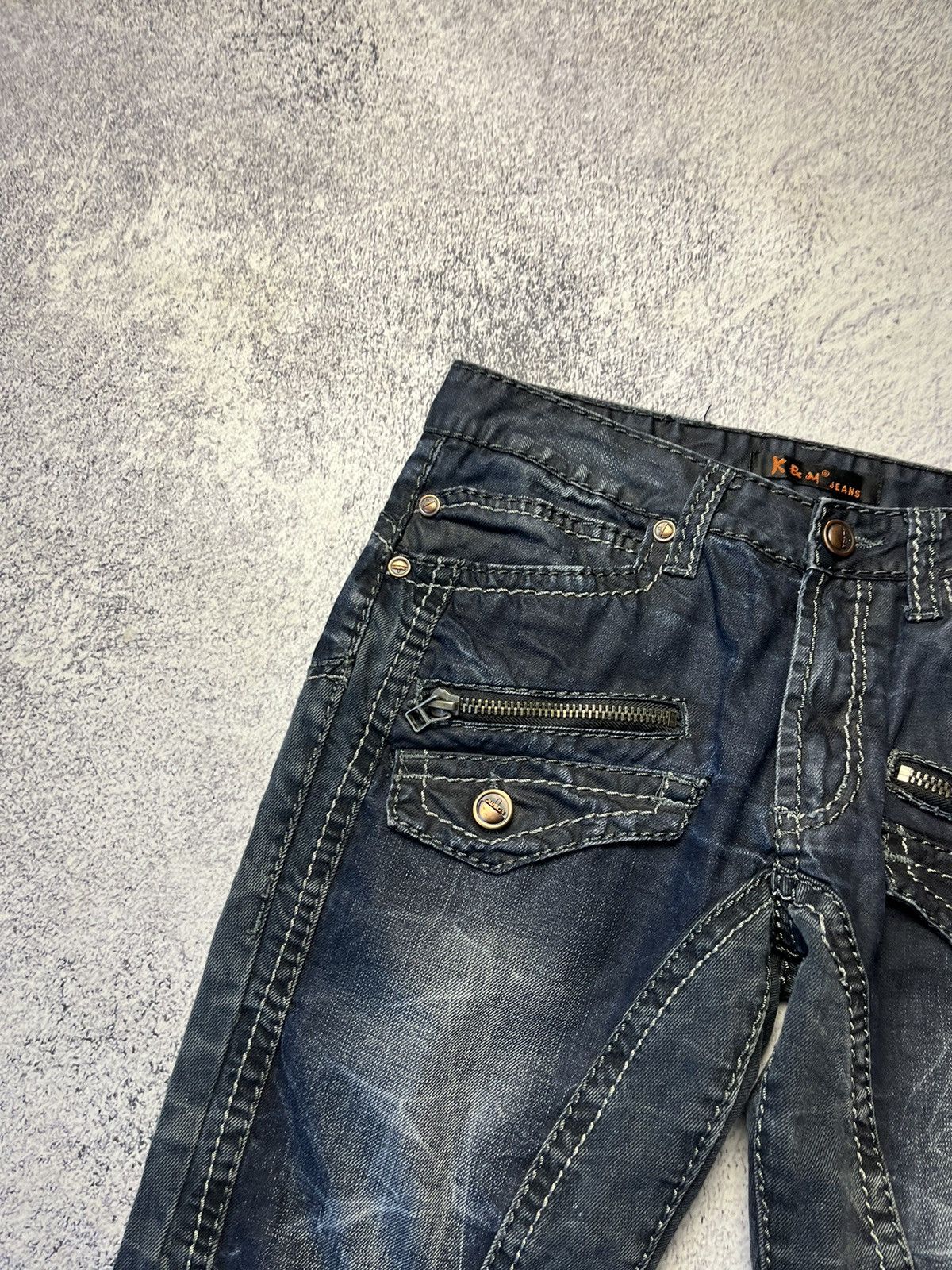 Japanese Brand 0Os VINTAGE Avant Garde Japanese Style Baggy Pants Y2K Size US 32 / EU 48 - 10 Thumbnail