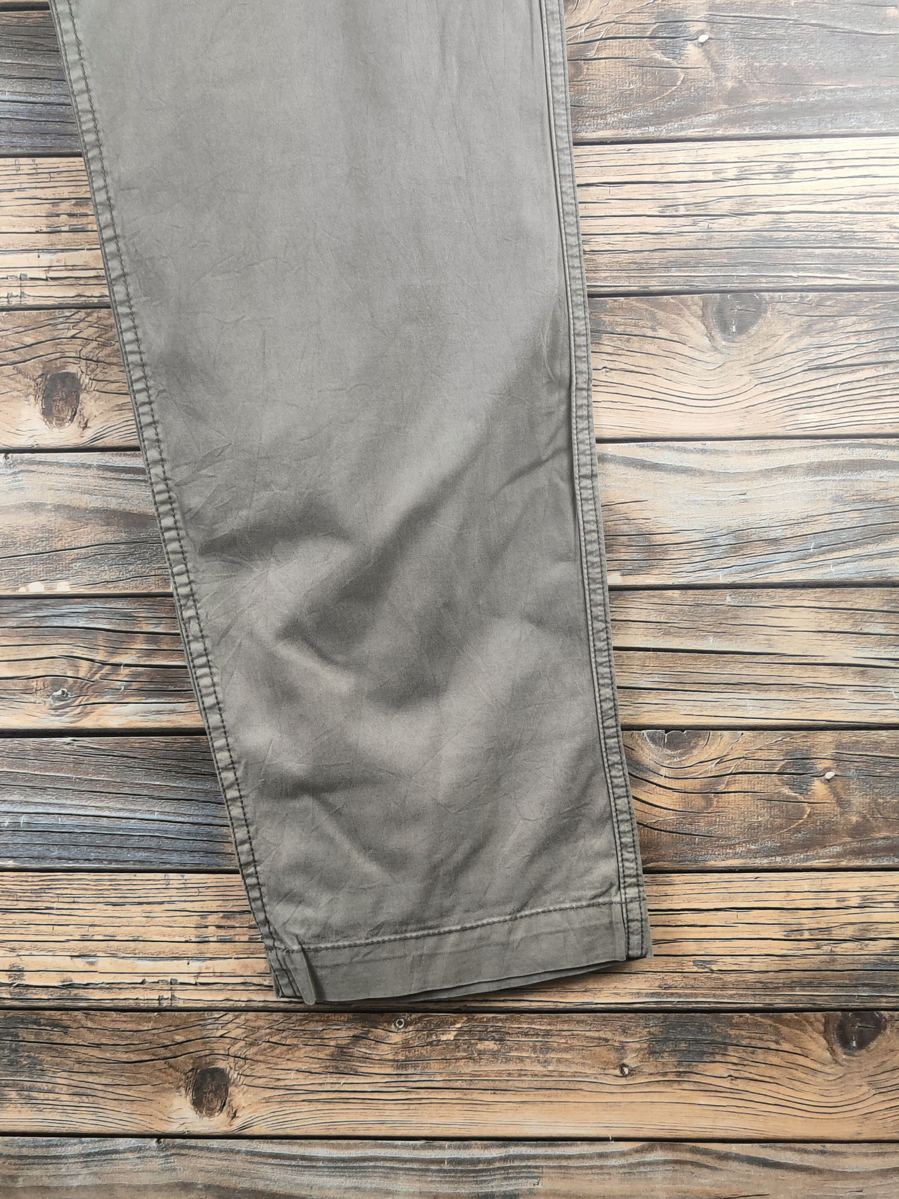 Japanese Brand DL Uniqlo Army Green Multipocket Cargo Pants #46-867 Size US 33 - 6 Thumbnail