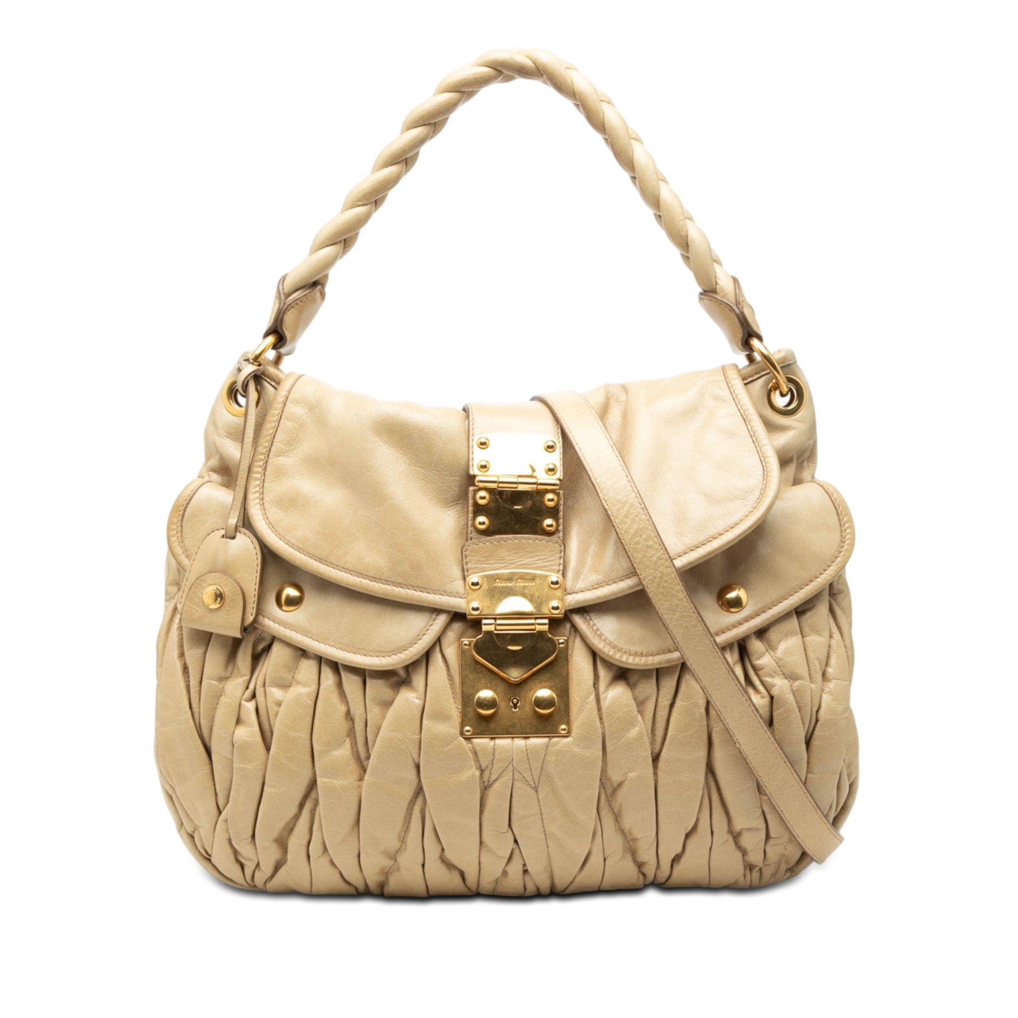 Miu Miu Matelasse Nappa Coffer Satchel Size ONE SIZE - 1 Thumbnail