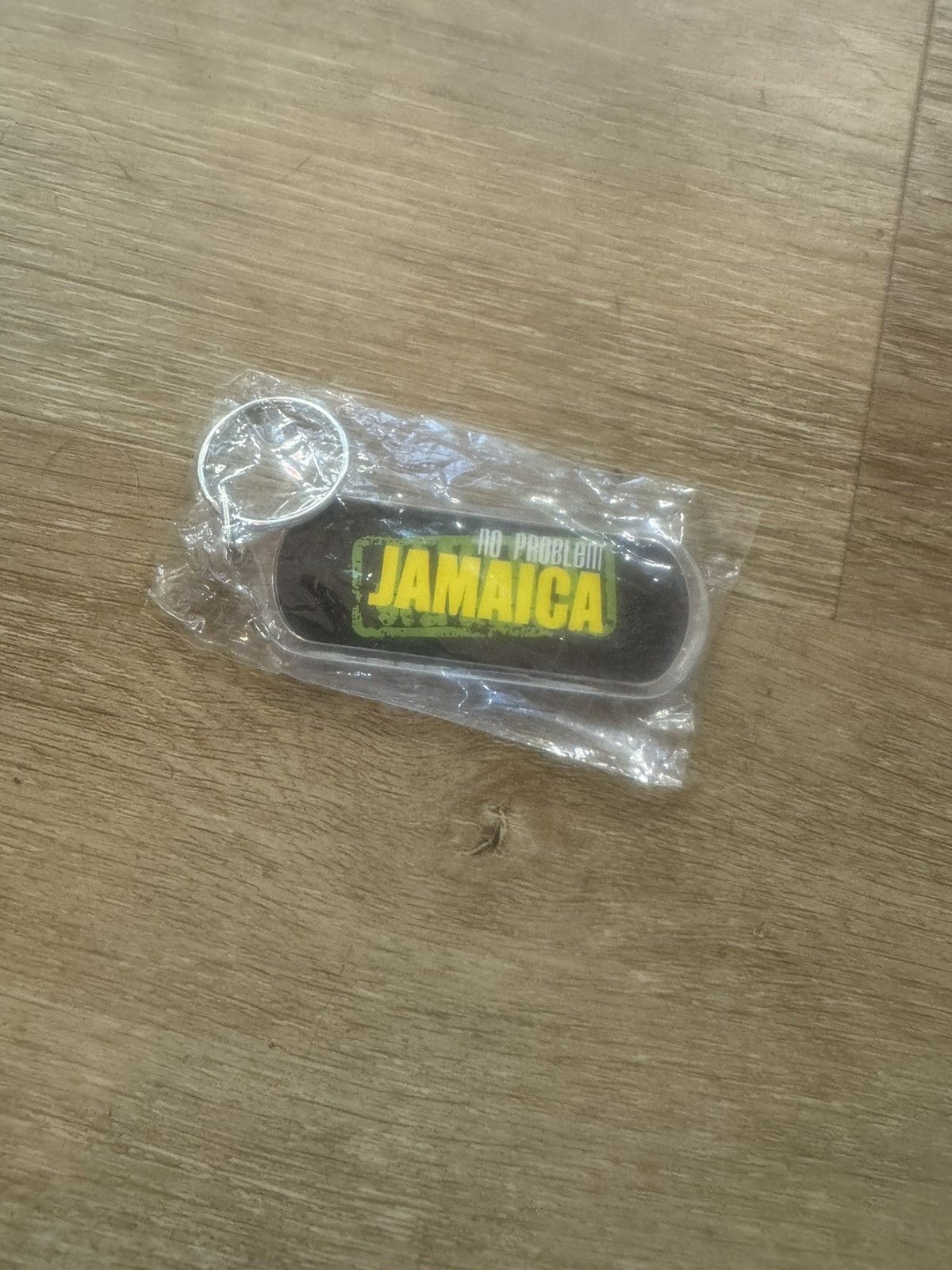 Bob Marley New Vintage 90s NO PROBLEM JAMAICA Fob Keychain Ring Size ONE SIZE - 11 Thumbnail