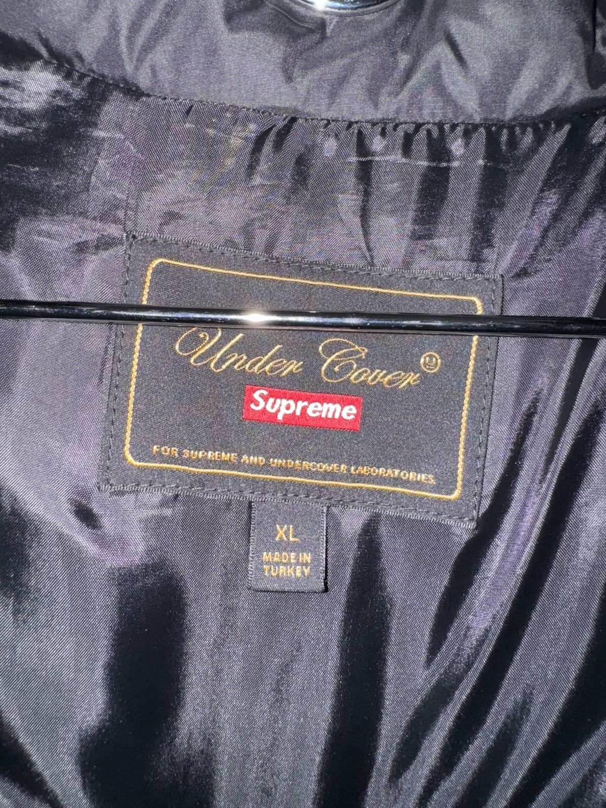 Supreme × Undercover Supreme X Undercover Studeed Leather Puffer Jacket Size US XL / EU 56 / 4 - 3 Thumbnail