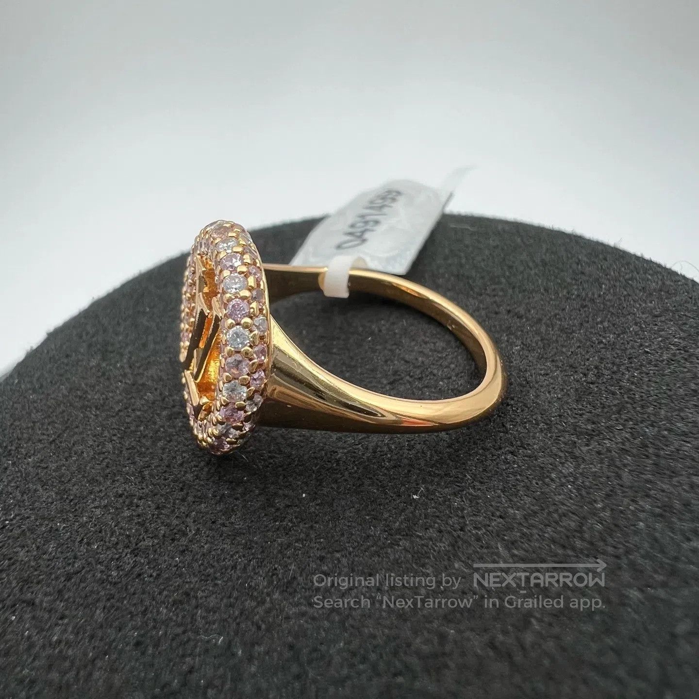 Louis Vuitton Louis Vuitton Full diamond crystal ring Size ONE SIZE - 3 Thumbnail