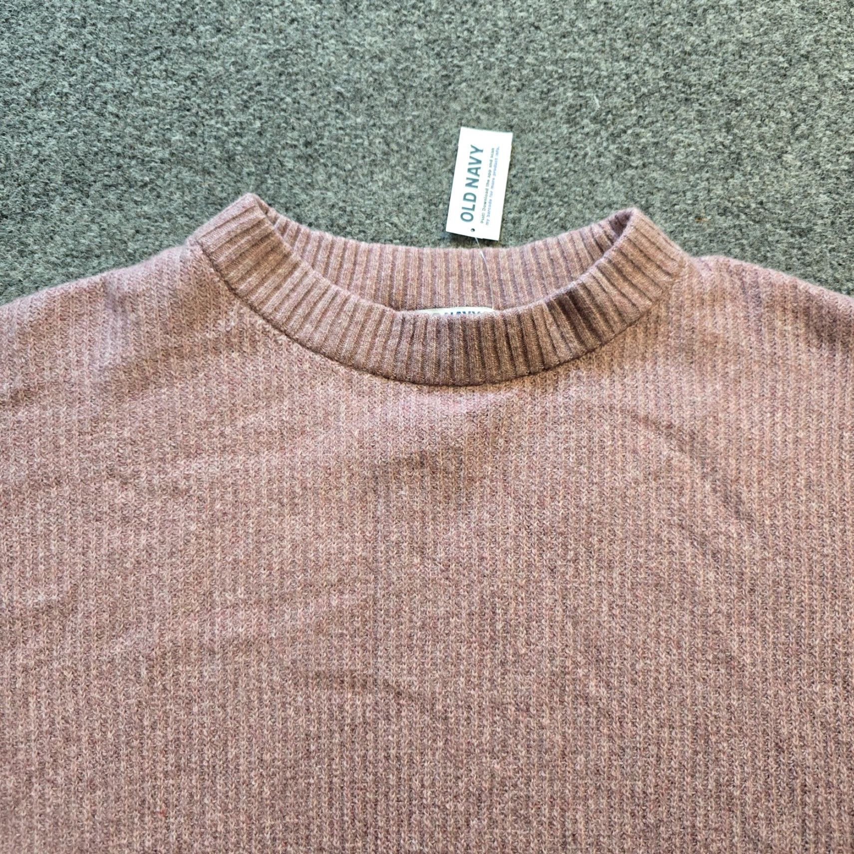 Old Navy Old Navy Sweater Womens XL Pink So Soft Knit High Neck Long Sleeve Casual Pullover Stretch Knit Size XL / US 12-14 / IT 48-50 - 2 Thumbnail