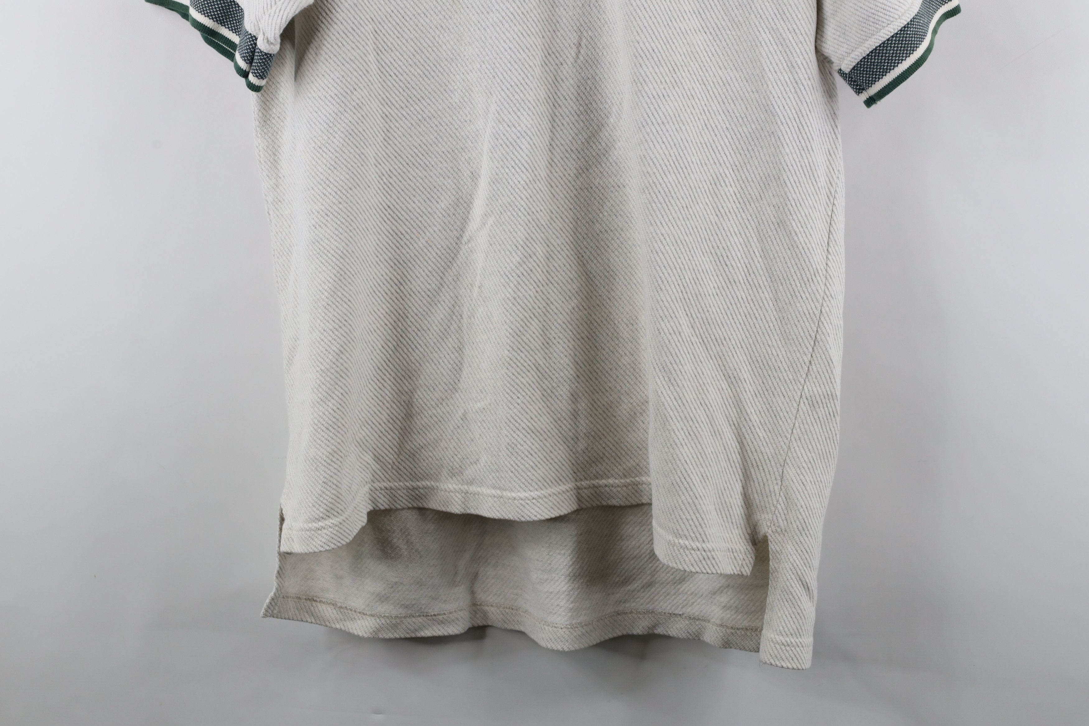 Vintage Vintage 90s Spell Out NASCAR Racing Polo Shirt Gray USA Size US L / EU 52-54 / 3 - 3 Thumbnail