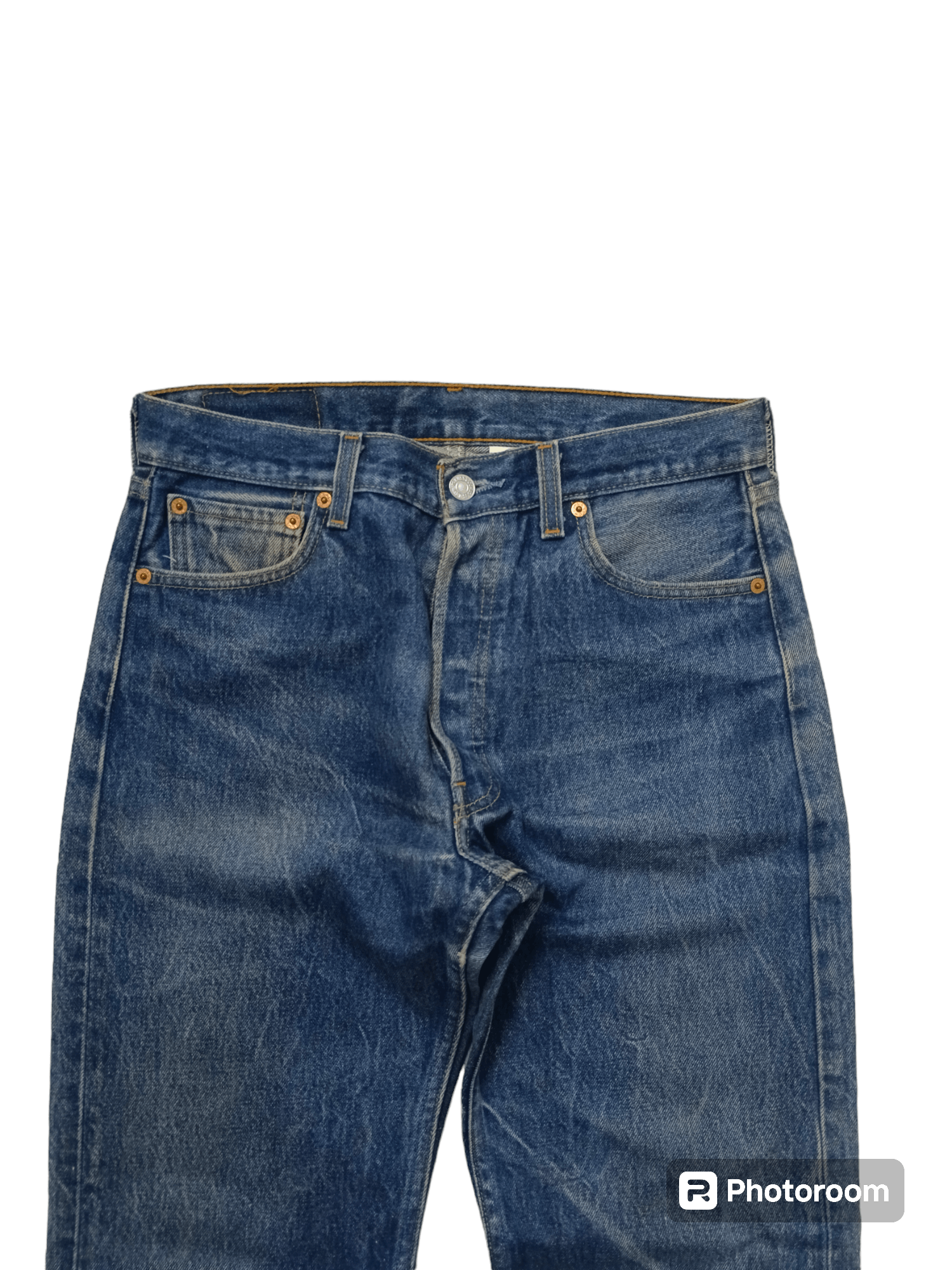 Levi's 501xx VINTAGE 2000s LEVIS DENIM PANTS Size US 29 - 3 Thumbnail