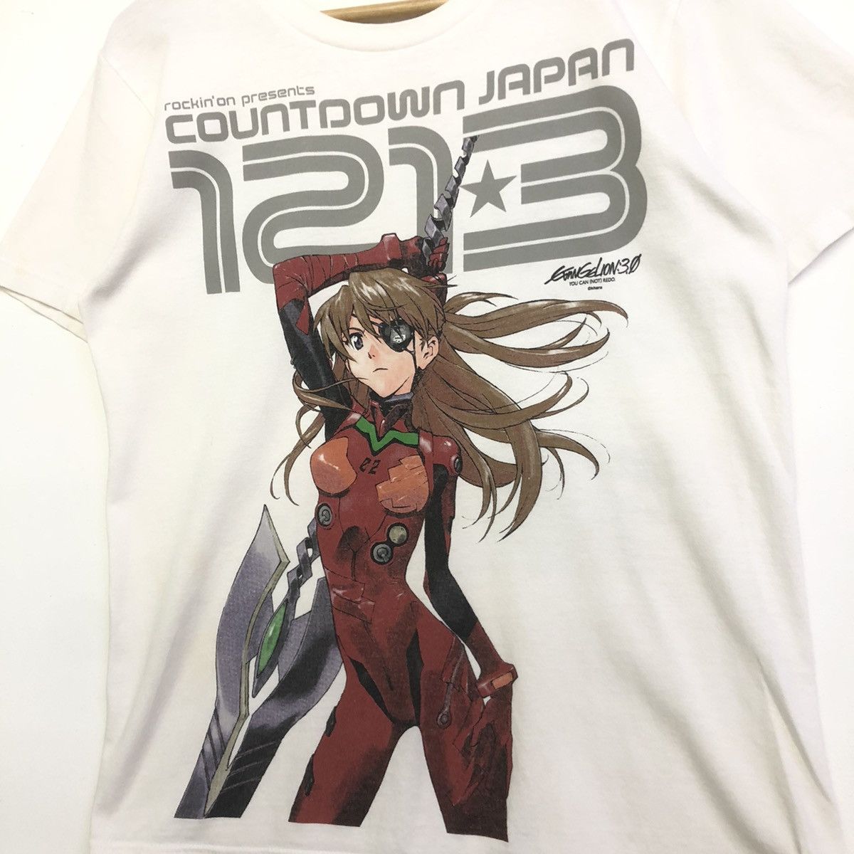 Anime Evangelion Asuka Langley Soryu X Rockin’on Japan Concert Tee Size US M / EU 48-50 / 2 - 4 Thumbnail