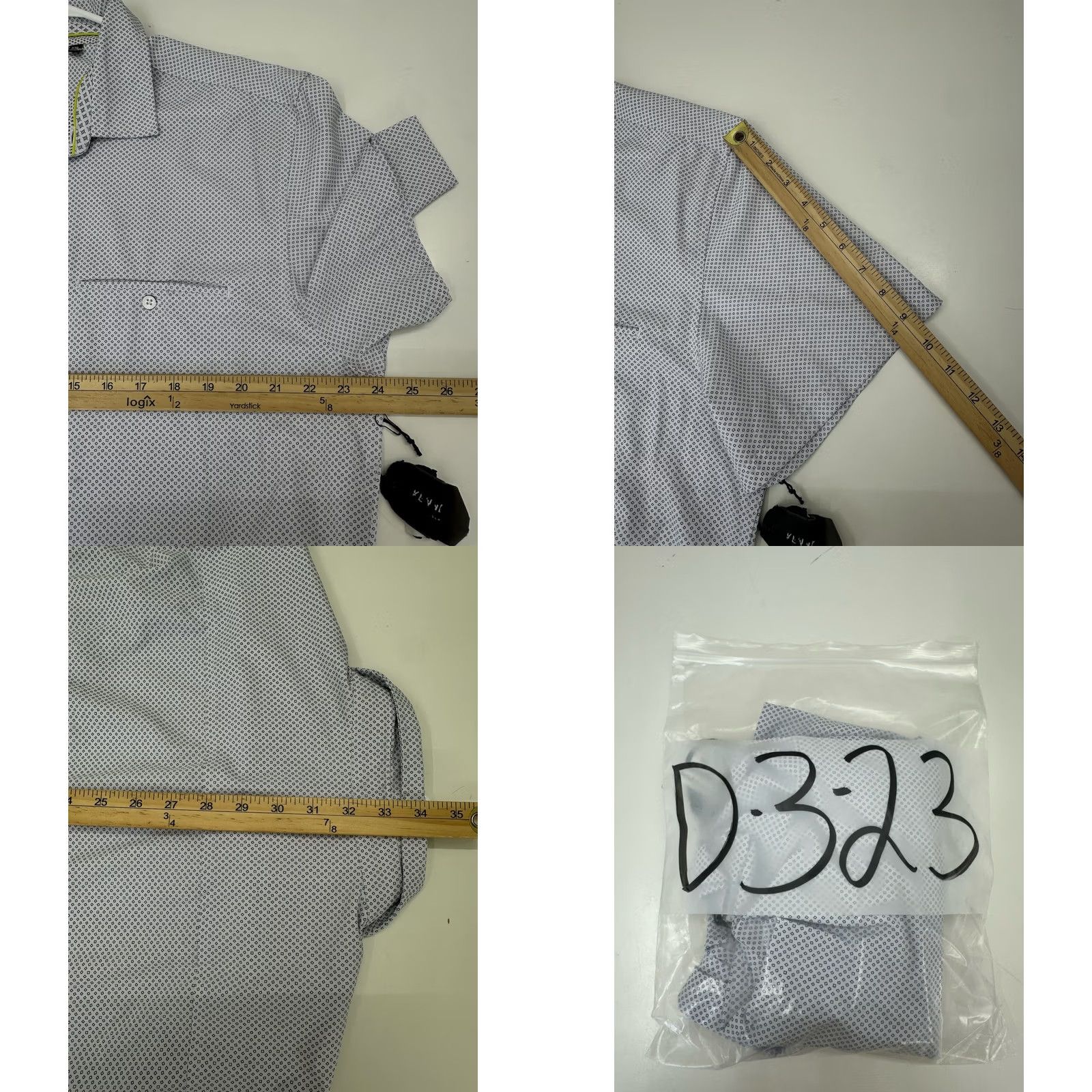 Kenneth Cole Kenneth Cole New York Mens Shirt Slim Fit Short Sleeve Button Up NWTs 2XL White Shirt Regular Mens Size US XXL / EU 58 / 5 - 8 Thumbnail