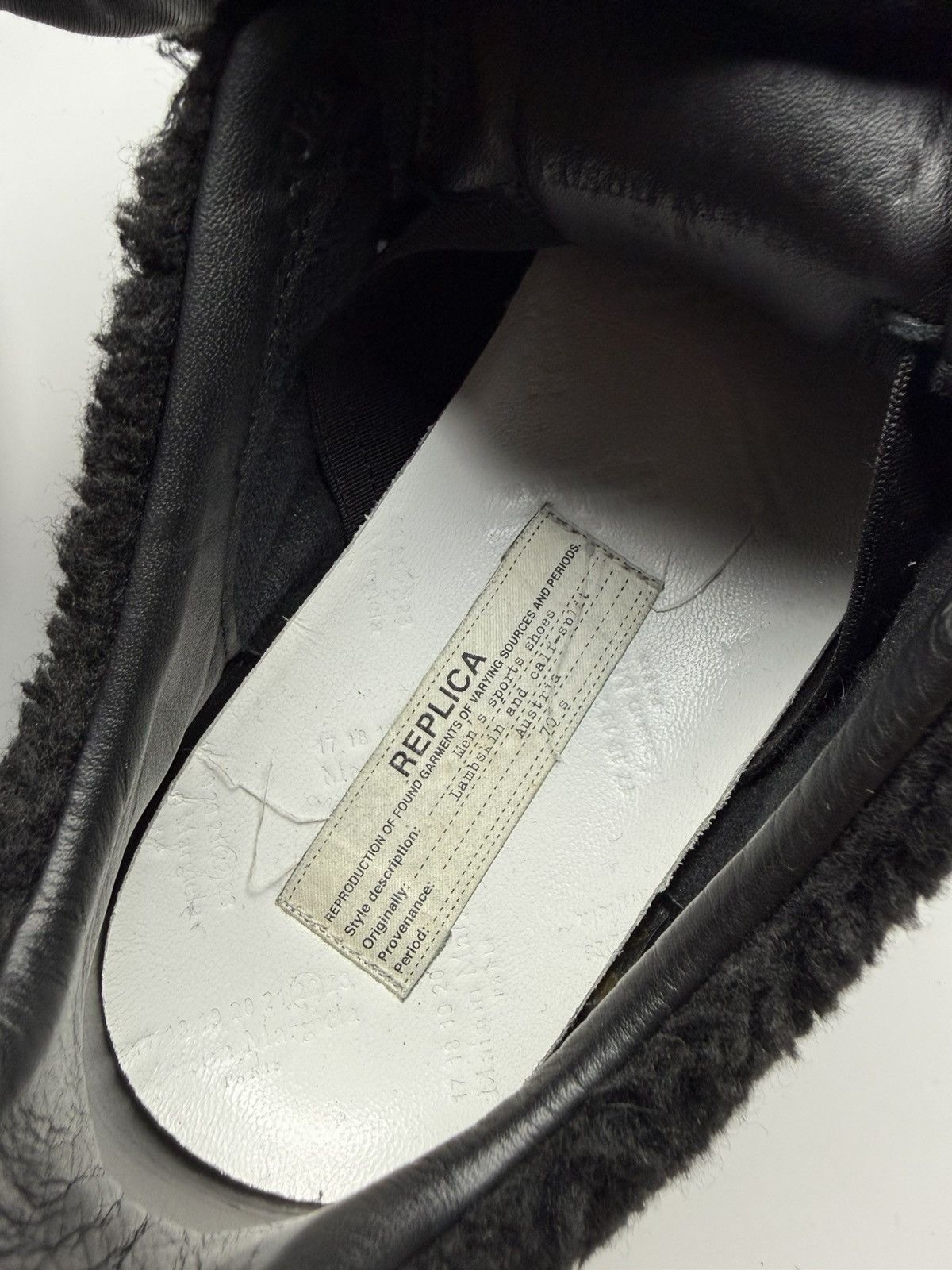 Maison Margiela Maison Margiela Gats Faux Fur Shearling Size US 7.5 / EU 40-41 - 14 Thumbnail