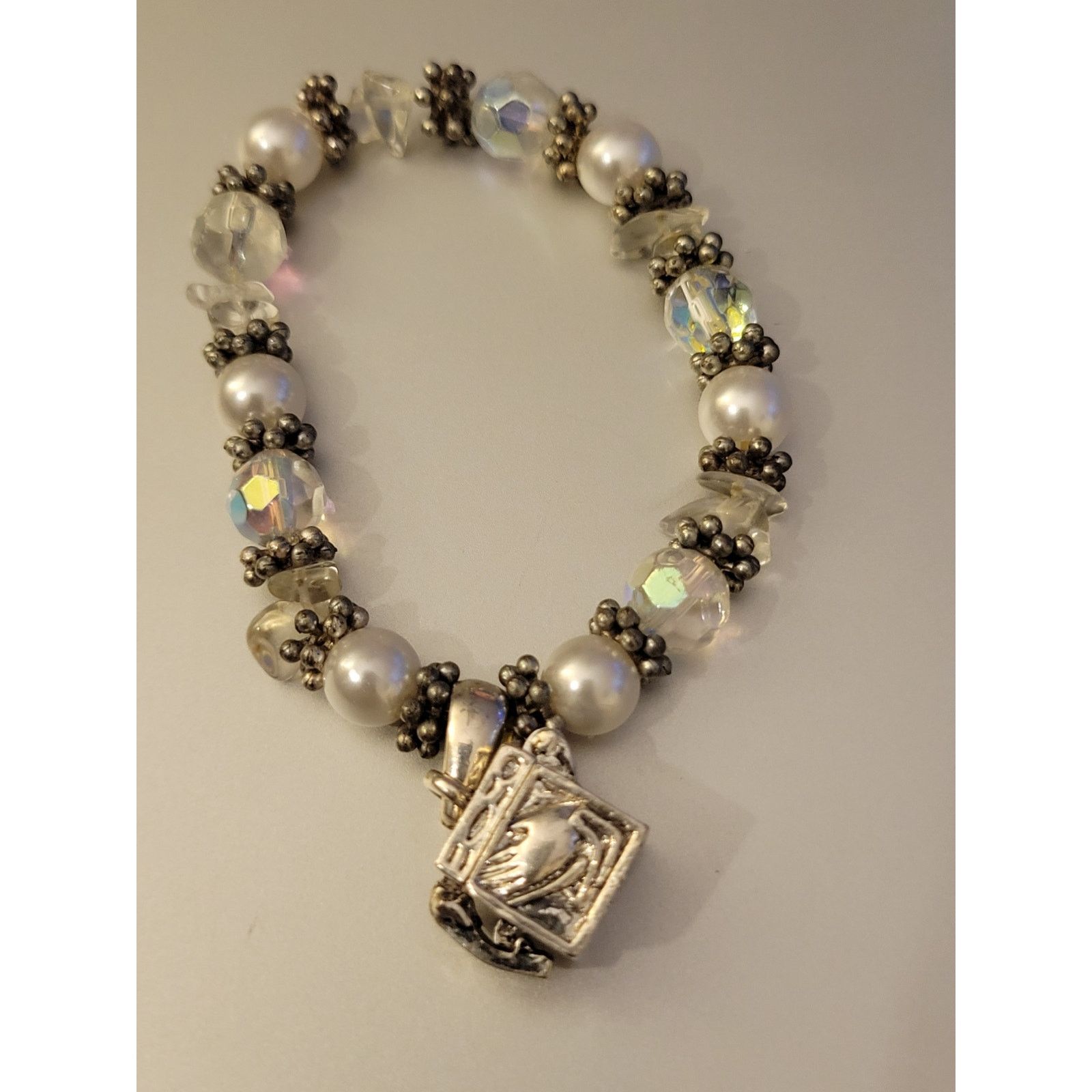 Other Prayer Box stretch Adjustable Charm Bracelet fits Sm/Med Size ONE SIZE - 4 Thumbnail