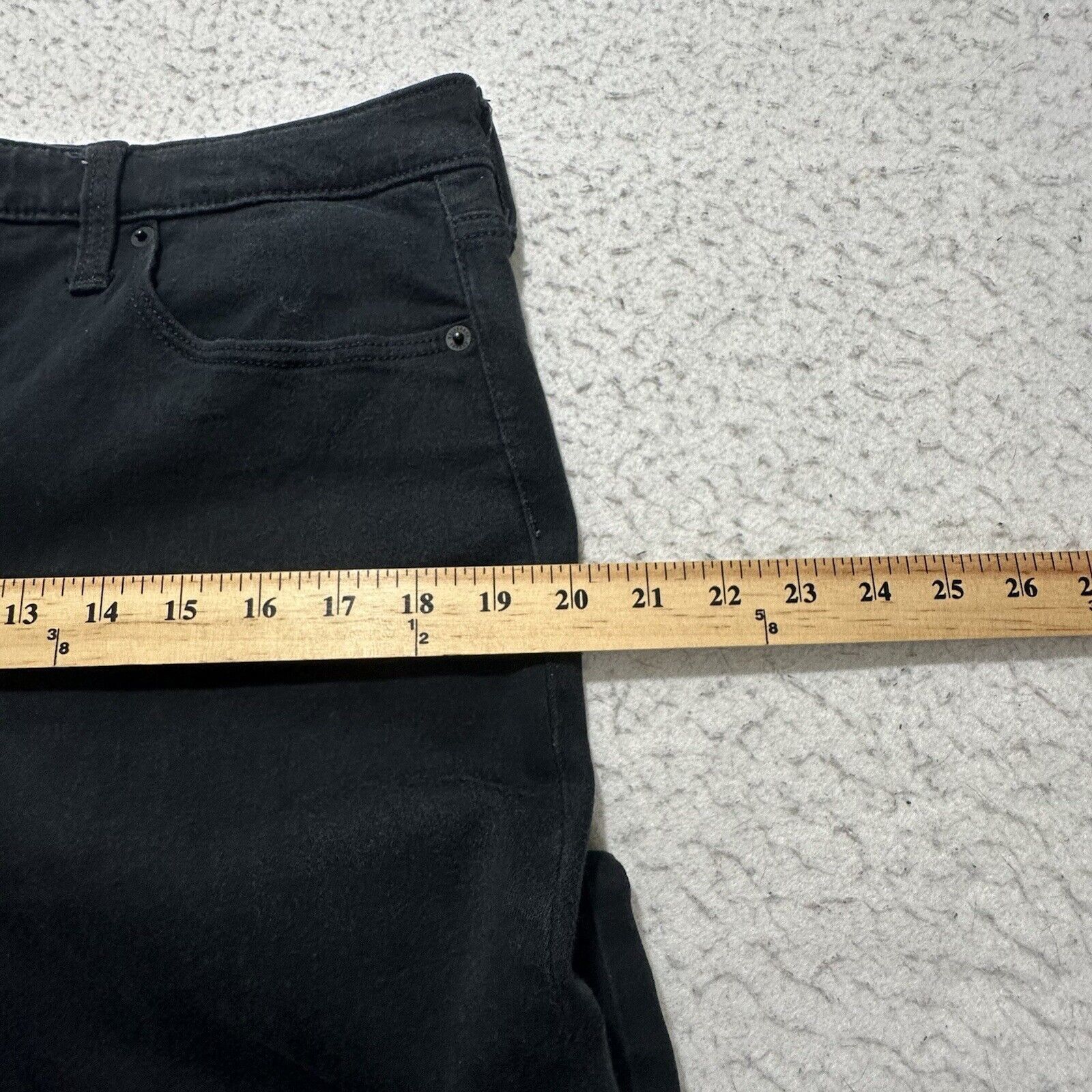 Other Universal Thread 14 Regular Black Straight Leg Jeans (36x27) Size 36" / US 14 / IT 50 - 10 Thumbnail