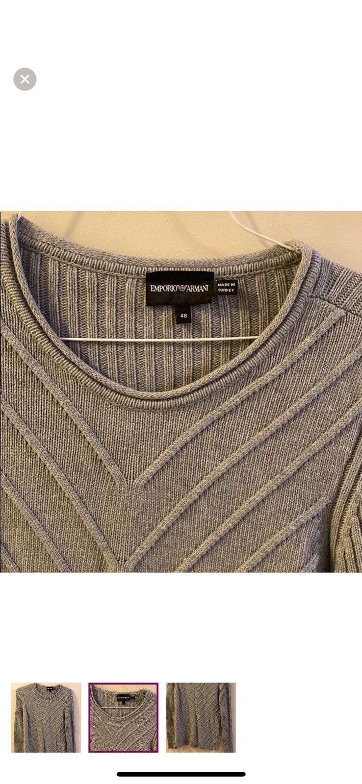 Emporio Armani Emporia Armani sweater Size US M / EU 48-50 / 2 - 1 Thumbnail