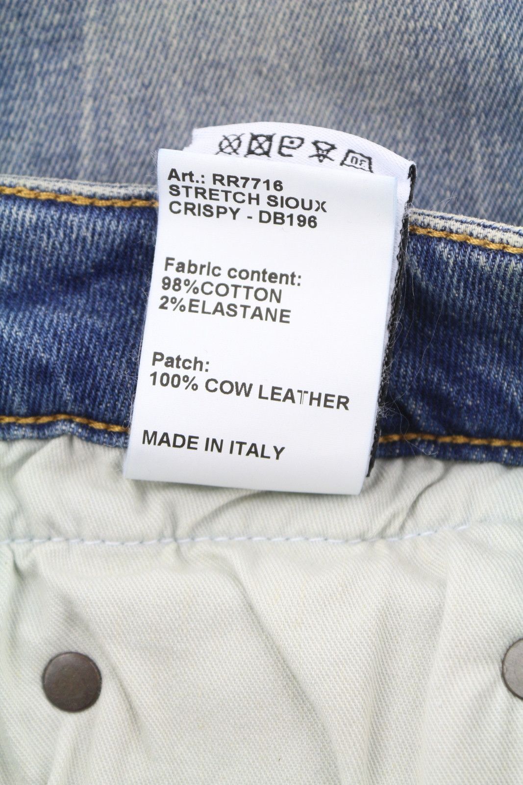 R13 BOY STRAIGHT 27 Kelly Stretch Washed Cropped Zip 86346 Size 27" / US 4 / IT 40 - 10 Thumbnail
