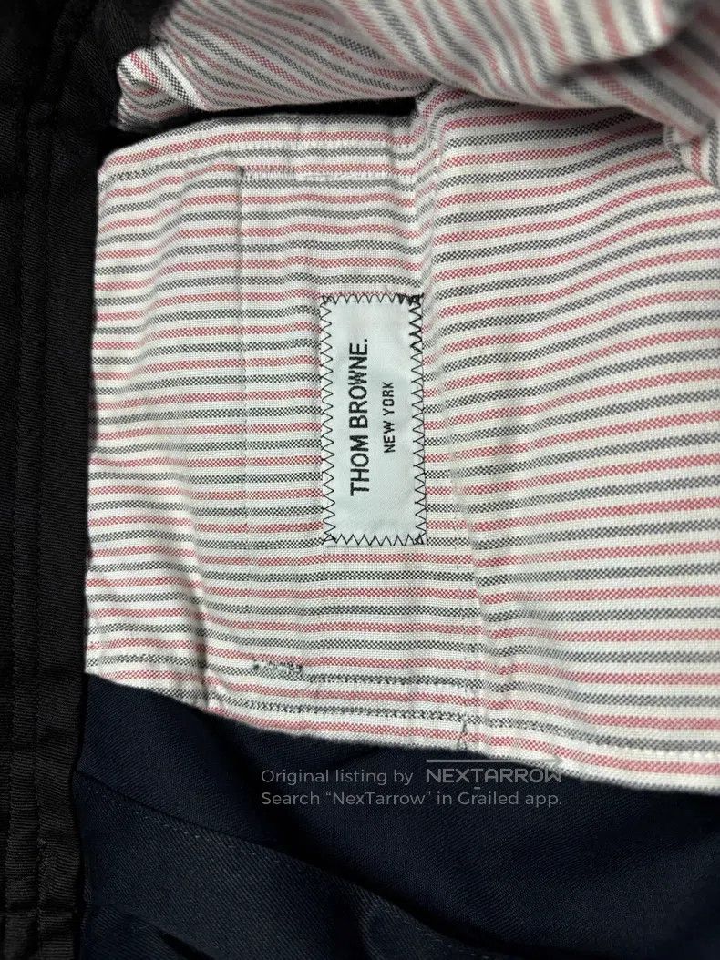 Thom Browne Thom Browne size 2 Casual Pants, Navy Blue Size US 30 / EU 46 - 4 Thumbnail