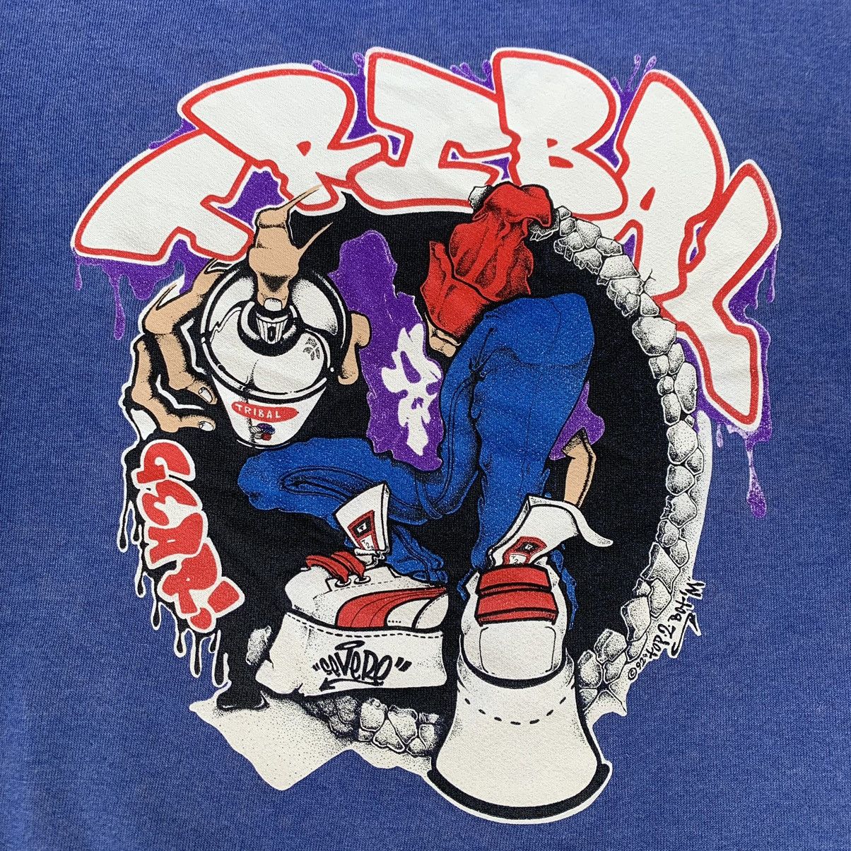 Tribal Streetwear 💥vintage 90s tribal gear severe top2bot'm hoodie Size US XL / EU 56 / 4 - 2 Thumbnail