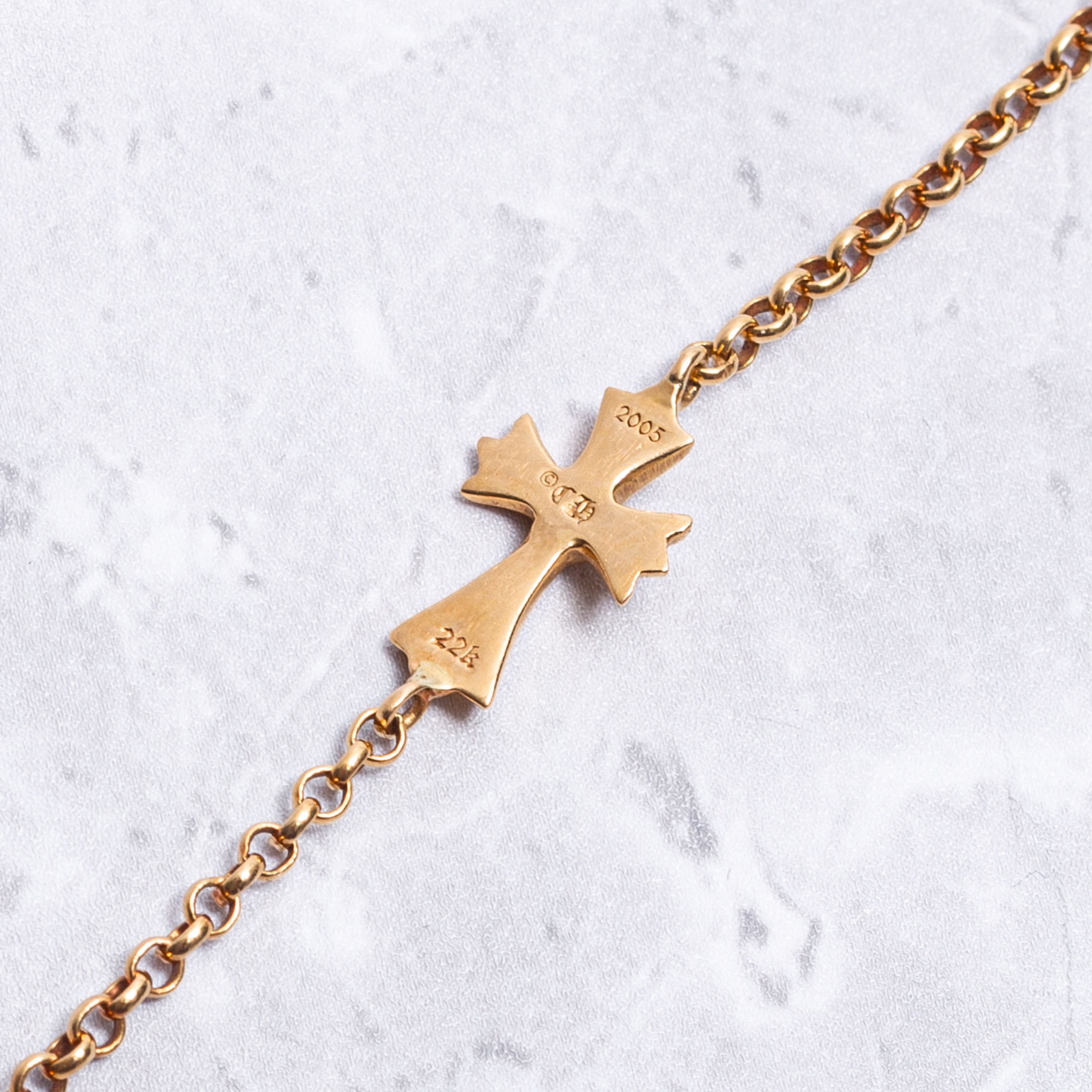 Chrome Hearts Chrome Hearts 22k Gold Babyfat Chain Size ONE SIZE - 4 Thumbnail
