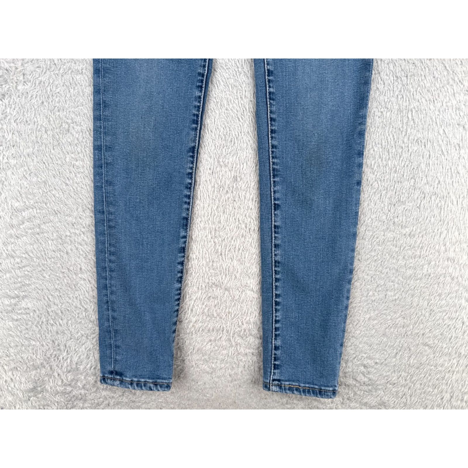 Levi's Levi's Jeans Women 26 Blue Denim 700 Series Skinny High Rise Cotton 26x30 Regular 5-Pocket Distressed Stretch Size 26" / US 2 / IT 38 - 2 Thumbnail