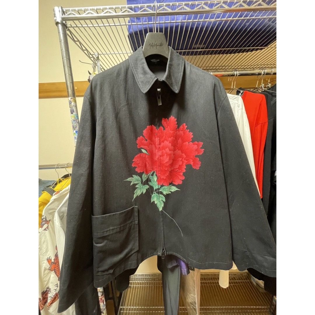 Yohji Yamamoto Yohji Yamamoto 96ss Red Flower replica Jacket Size US L / EU 52-54 / 3 - 1 Thumbnail