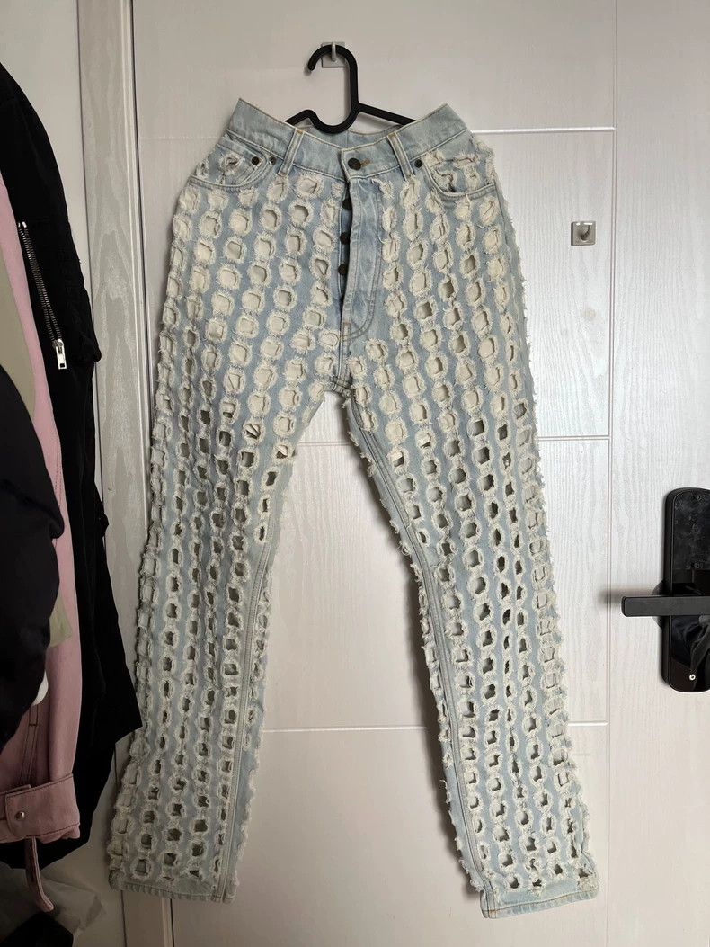 Maison Margiela Maison Margiela Ripped jeans 2502-Nextarrow Size 24" / US 00 / IT 34 - 2 Thumbnail