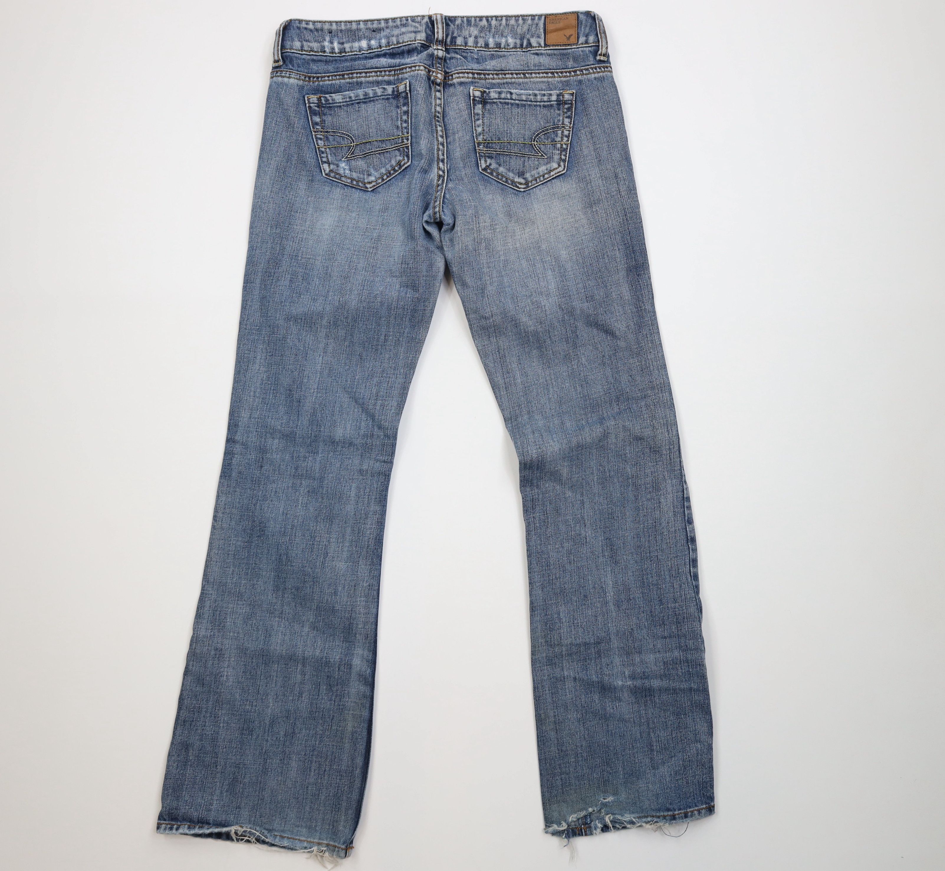 American Eagle Outfitters Vintage Y2K American Eagle Favorite Boyfriend Denim Jeans Size 27" / US 4 / IT 40 - 9 Thumbnail