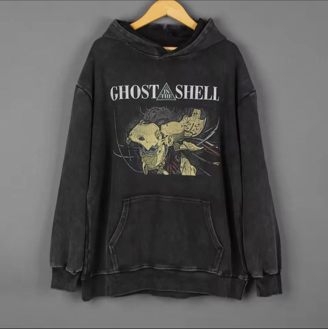 Ghost In The Shell Faded Hoodie