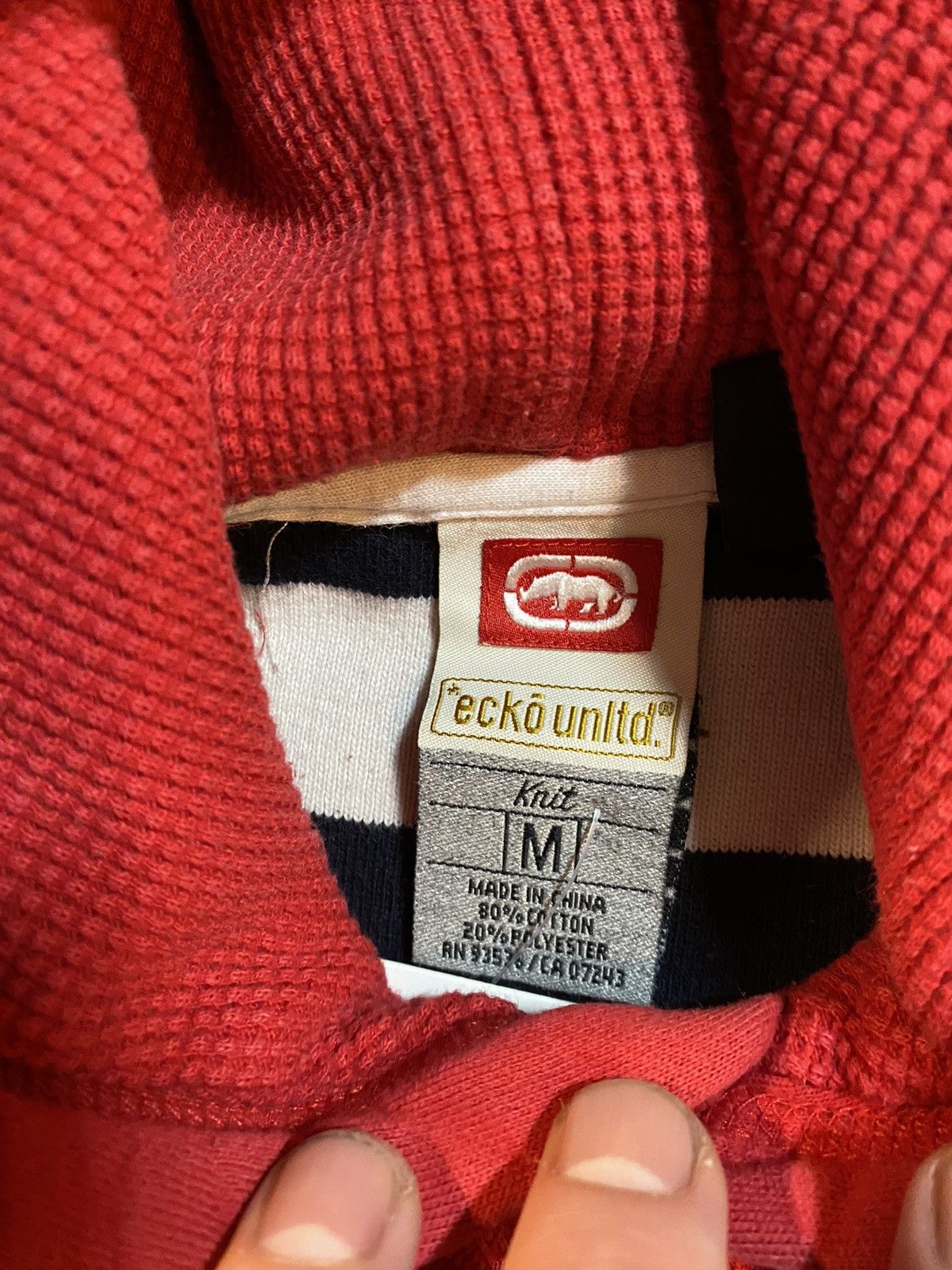 Ecko Unltd. Vintage Y2K Ecko Unltd Rhino Brand Logo Hoodie Size US M / EU 48-50 / 2 - 5 Thumbnail