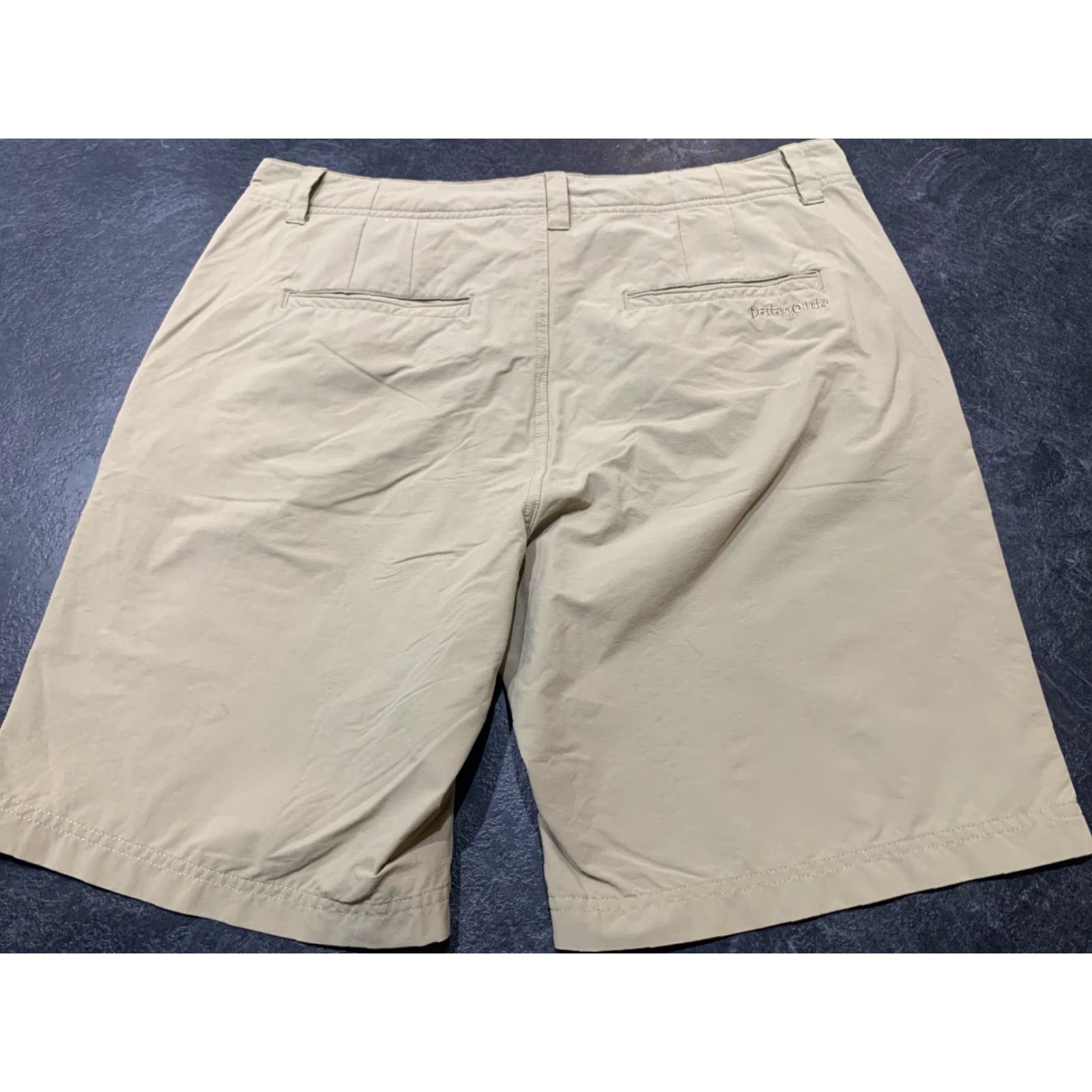 Patagonia Patagonia Mens Hiking Shorts Size 34 Beige Nylon Woven Stretch Size US 34 / EU 50 - 2 Thumbnail
