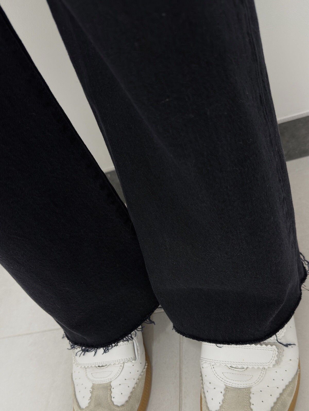 Levi's Levis Premium Ribcage Crop Flare Black Jeans Size 26x26 Size 26" / US 2 / IT 38 - 9 Thumbnail