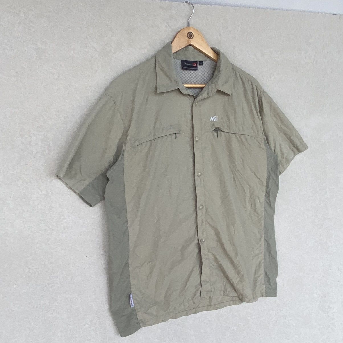 Other Vintage Millet Mountain Equipment Button Up Khaki And Grey Size US M / EU 48-50 / 2 - 3 Thumbnail