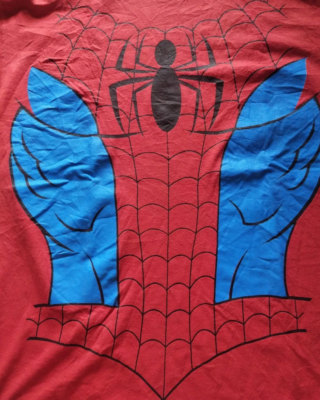 DC Comics × Marvel Comics Spider-sense Spiderman Costume Art Big Print Super Hero Tees Size US L / EU 52-54 / 3 - 2 Thumbnail