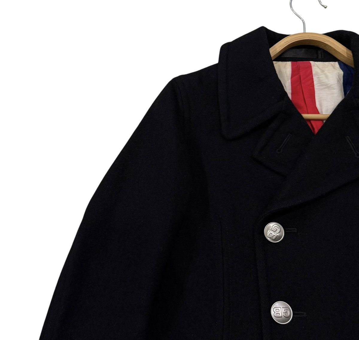 Japanese Brand Vintage GB Made In Japan Double Breast Wool Jacket Size US S / EU 44-46 / 1 - 5 Thumbnail