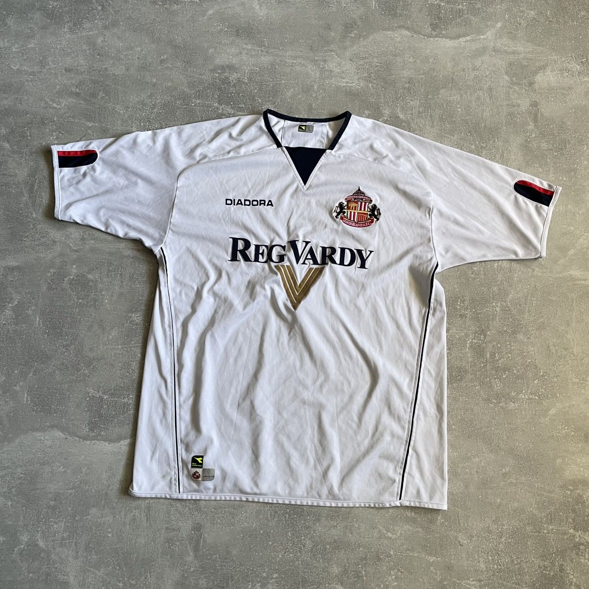 Diadora Regwardy Diadora Sunderland 2004 2005 vintage jersey shirt Size US L / EU 52-54 / 3 - 1 Thumbnail