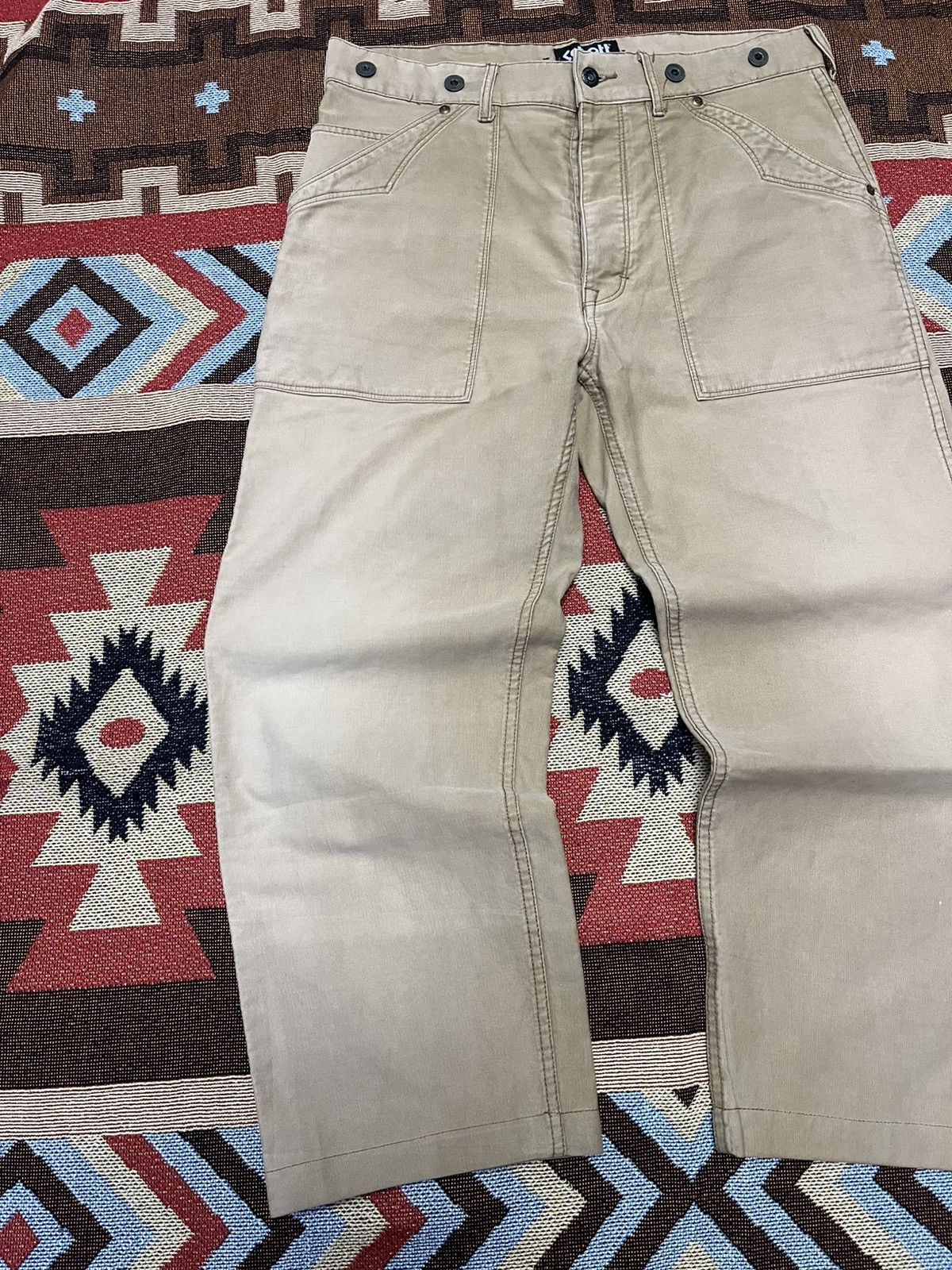 Schott 💀Vtg Schott Nyc Fatigue pants💀 Size US 34 / EU 50 - 2 Thumbnail