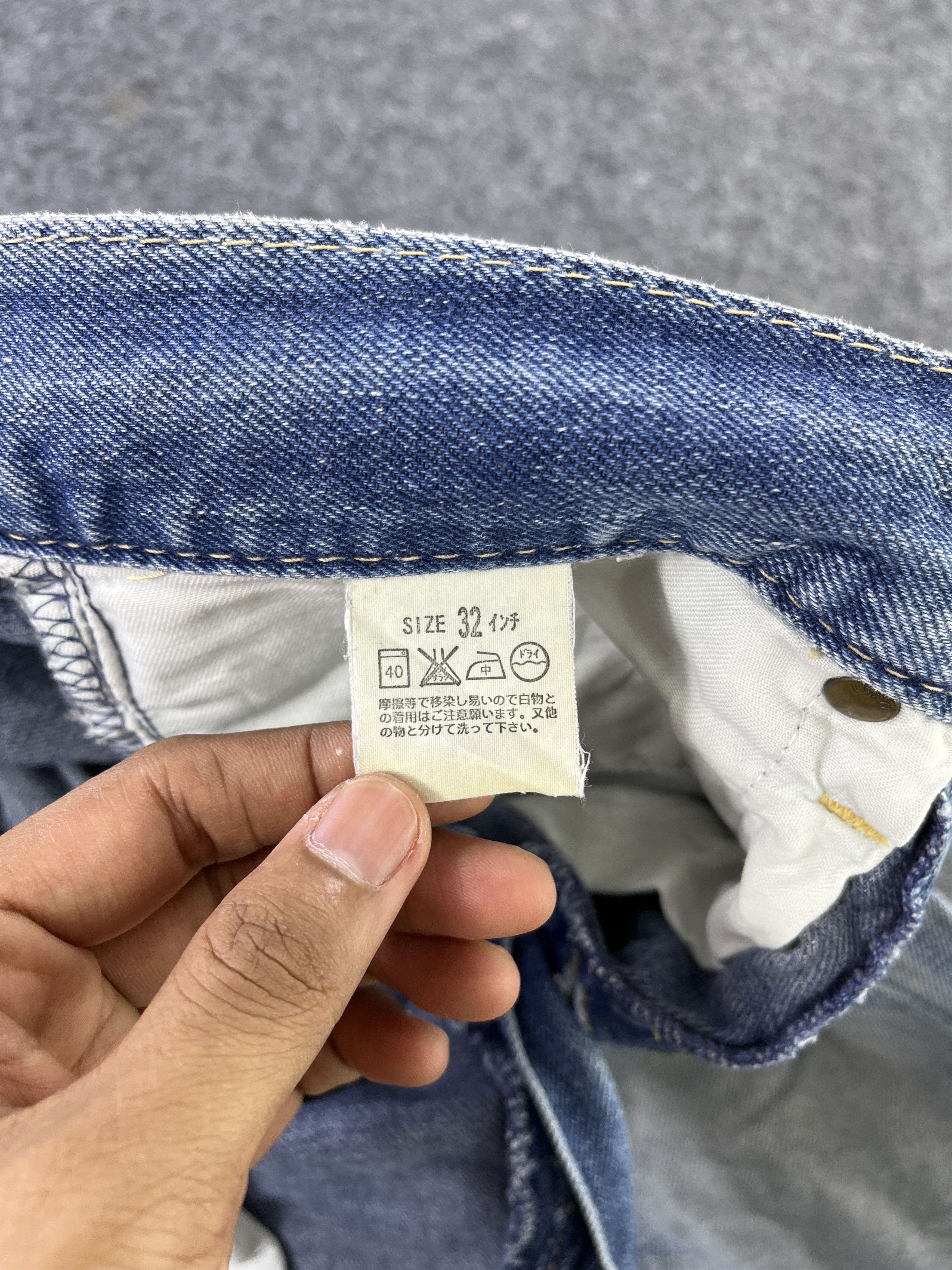 Levi's Vintage Levis 901 Faded Distressed Jeans - J917 Size US 34 / EU 50 - 11 Thumbnail