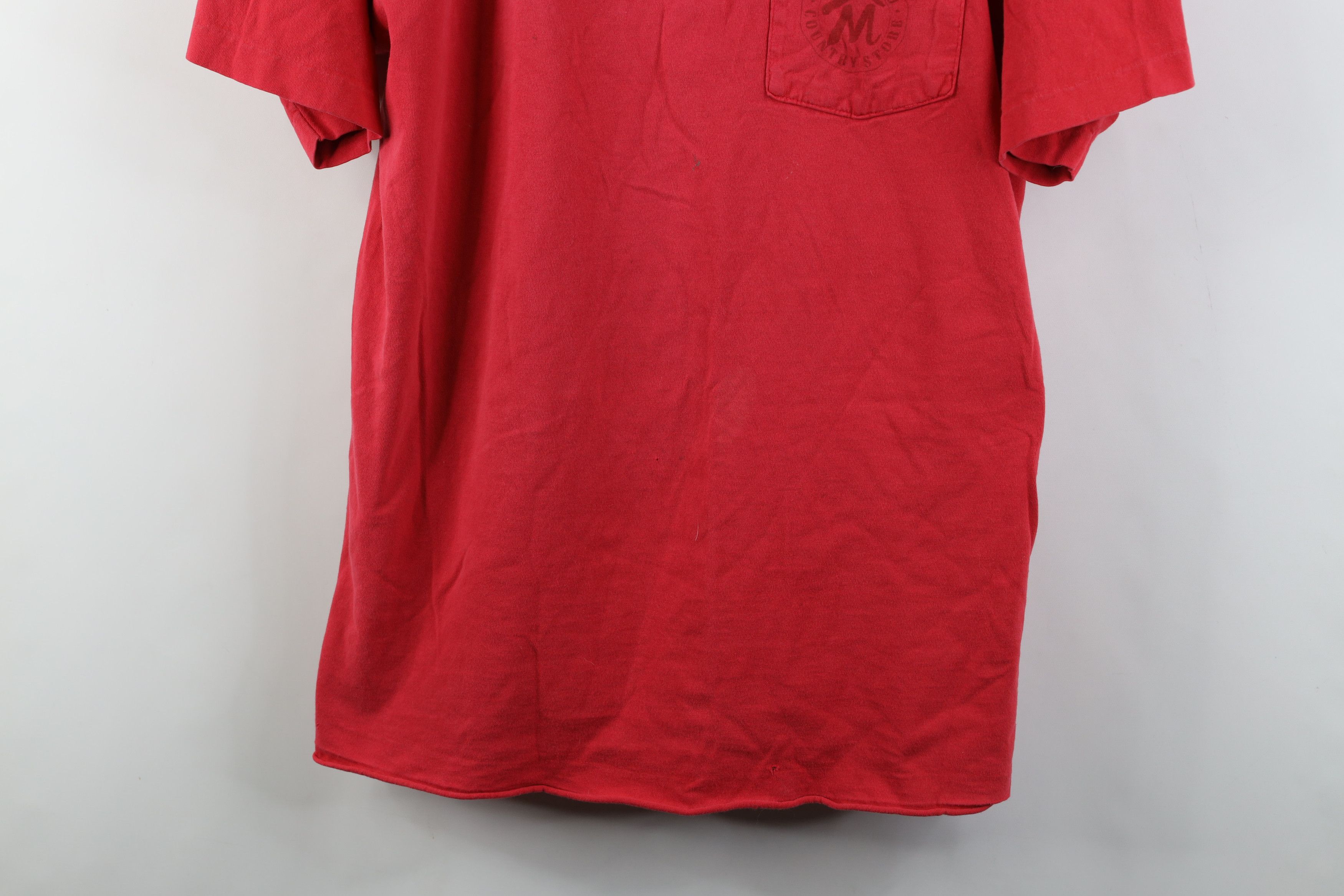Marlboro Vintage 90s Marlboro Spell Country Store Pocket T-Shirt USA Size US L / EU 52-54 / 3 - 3 Thumbnail