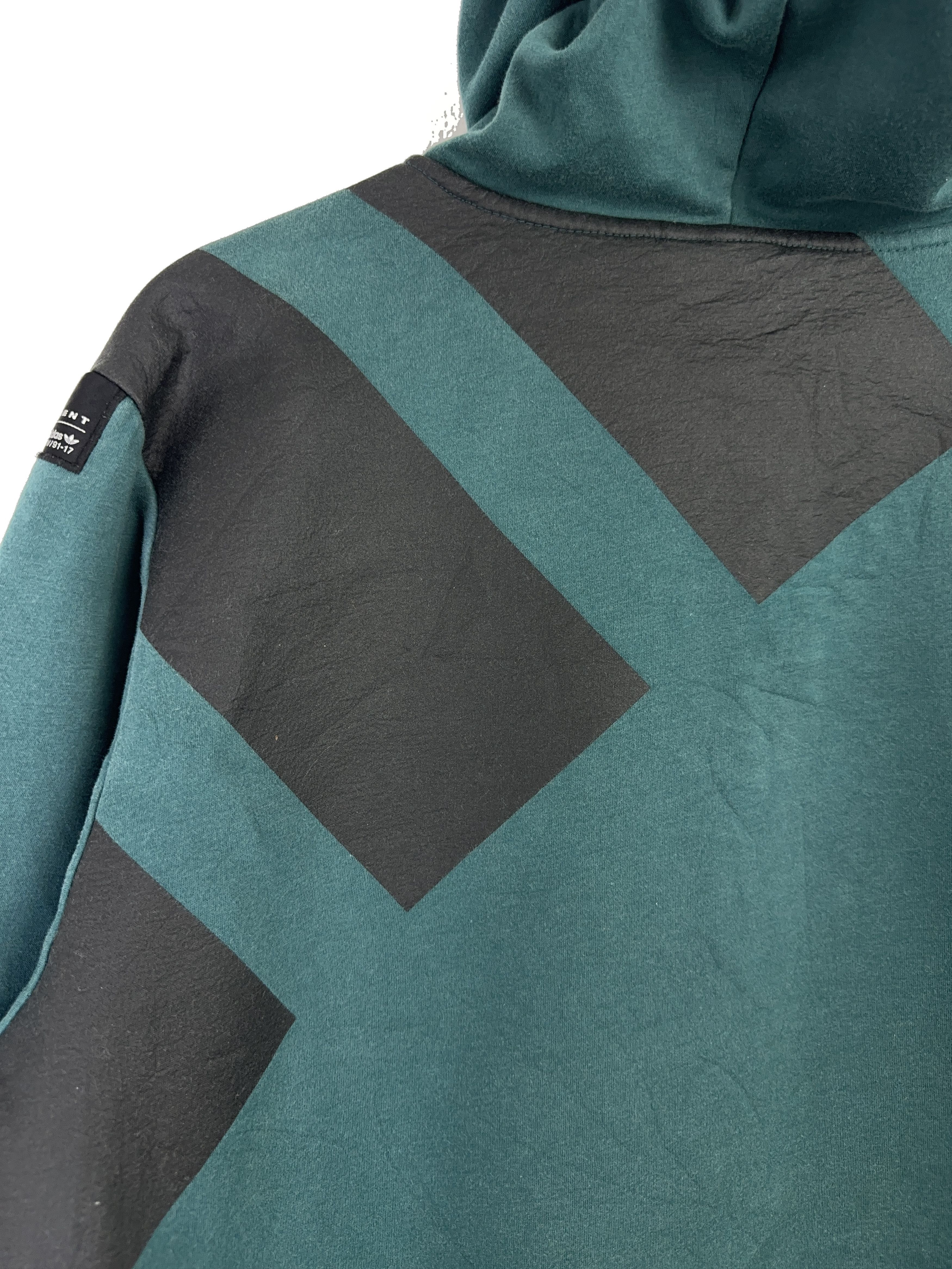 Adidas Adidas EQT Scallop Half-Zip Teal Hoodie Size L BP0012 Size US L / EU 52-54 / 3 - 10 Thumbnail
