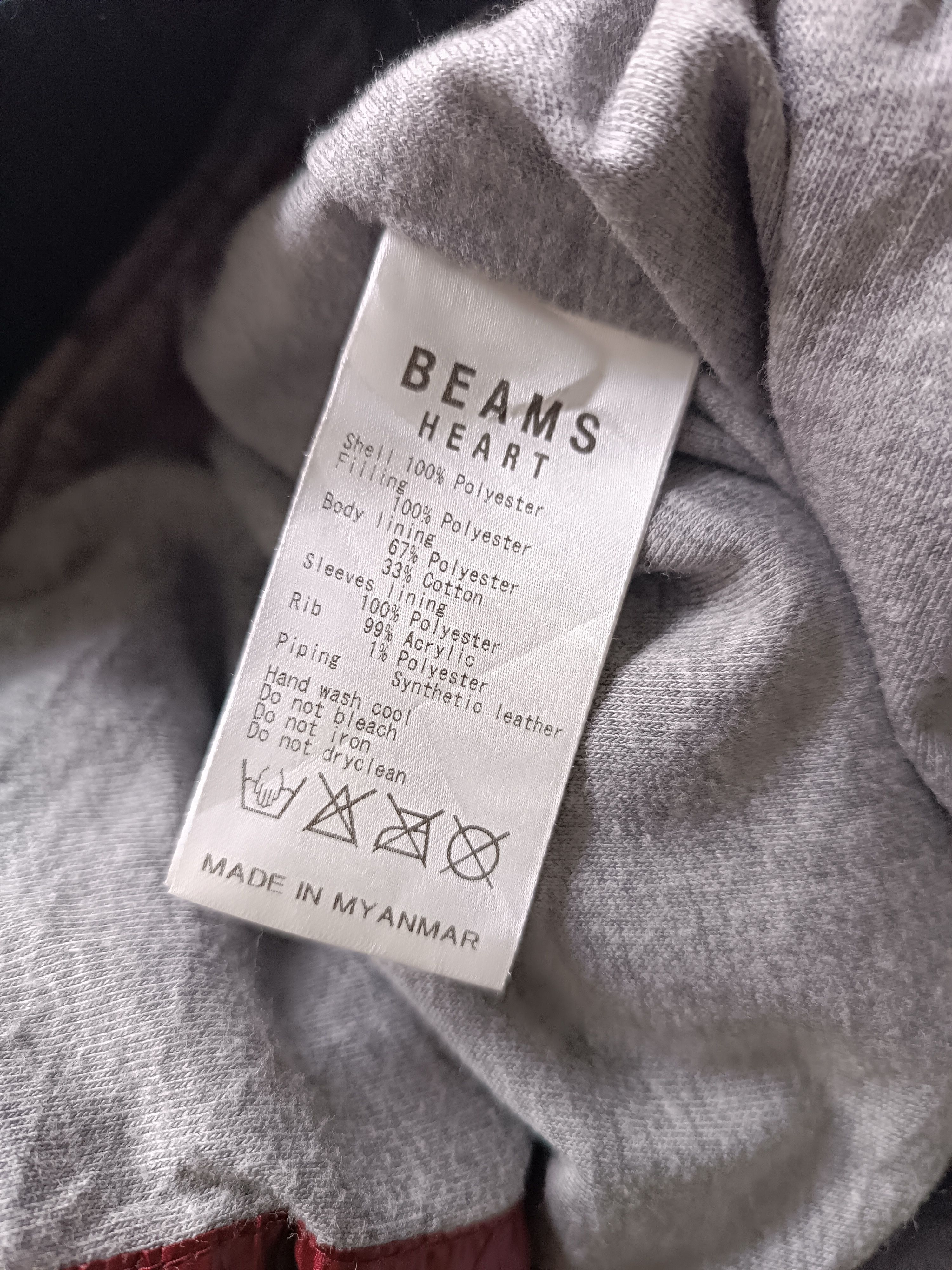 Beams Plus Beams Heart Puffer Hoodie Down Jacket Size US L / EU 52-54 / 3 - 5 Thumbnail