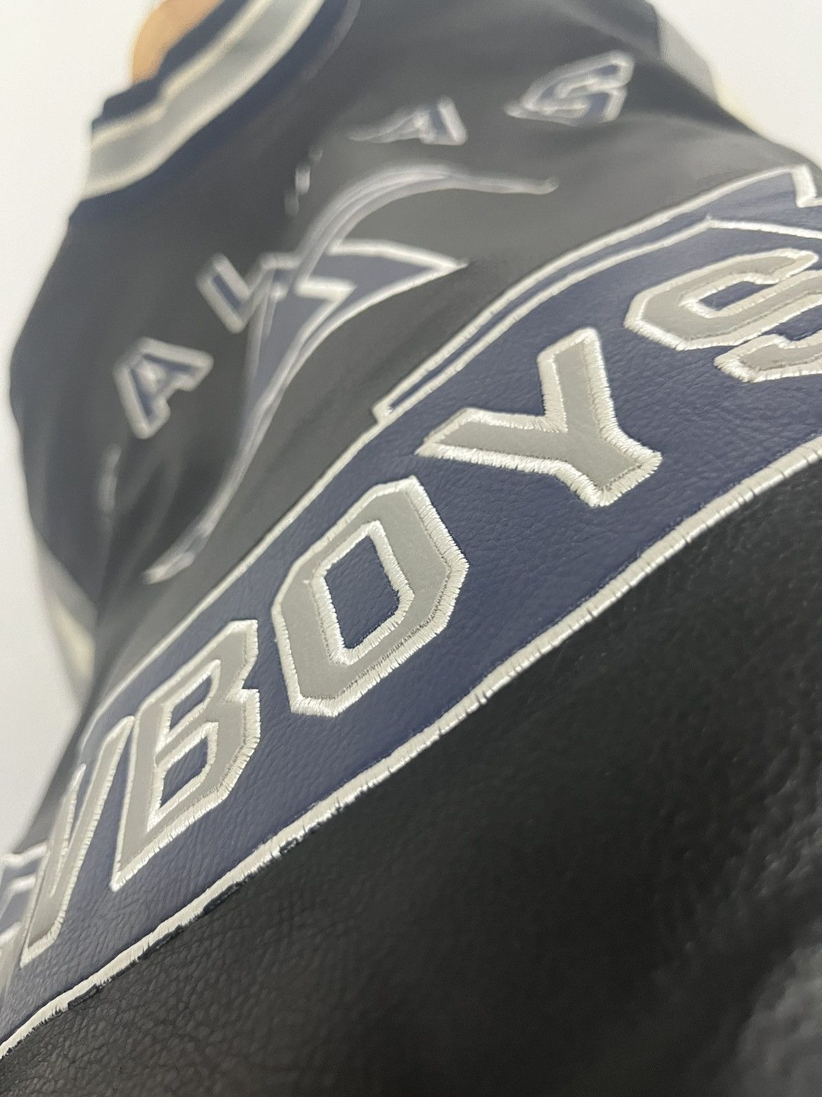 NFL × Vintage Vintage Dallas Cowboys Leather Jacket Size US L / EU 52-54 / 3 - 15 Thumbnail