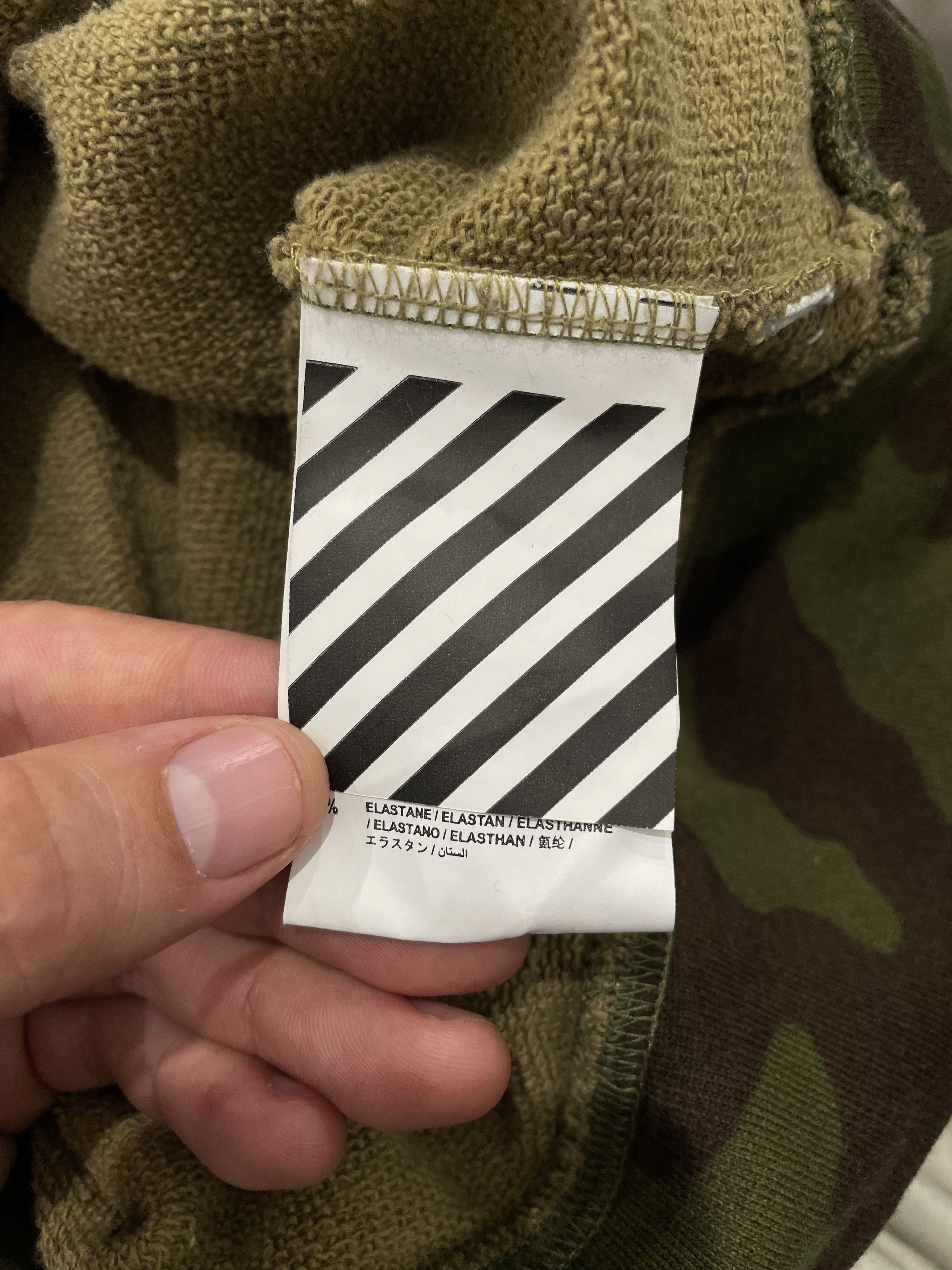 Off-White Off White Crewneck Duck Camo Used Medium (Runs Big) Size US M / EU 48-50 / 2 - 4 Thumbnail