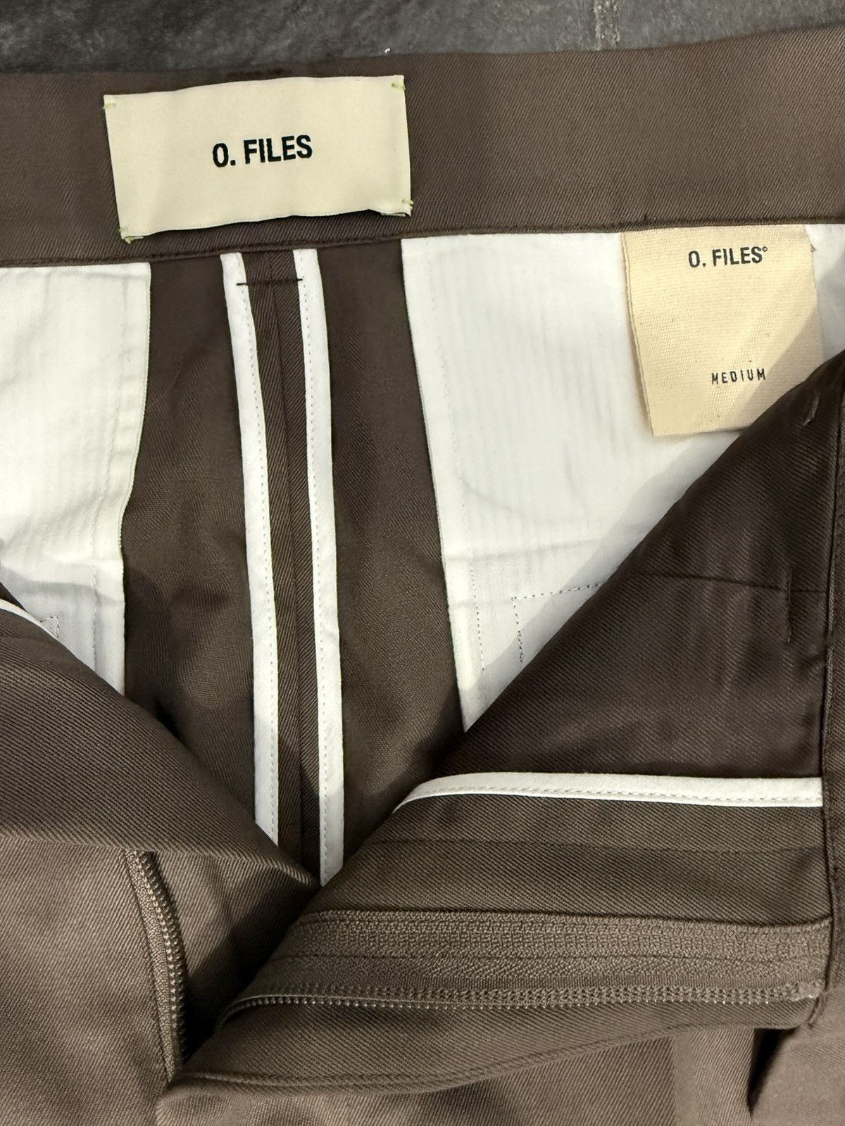 Ojardorf O.Files Hedge Wool Trousers in mocha brown Size US 32 / EU 48 - 4 Thumbnail